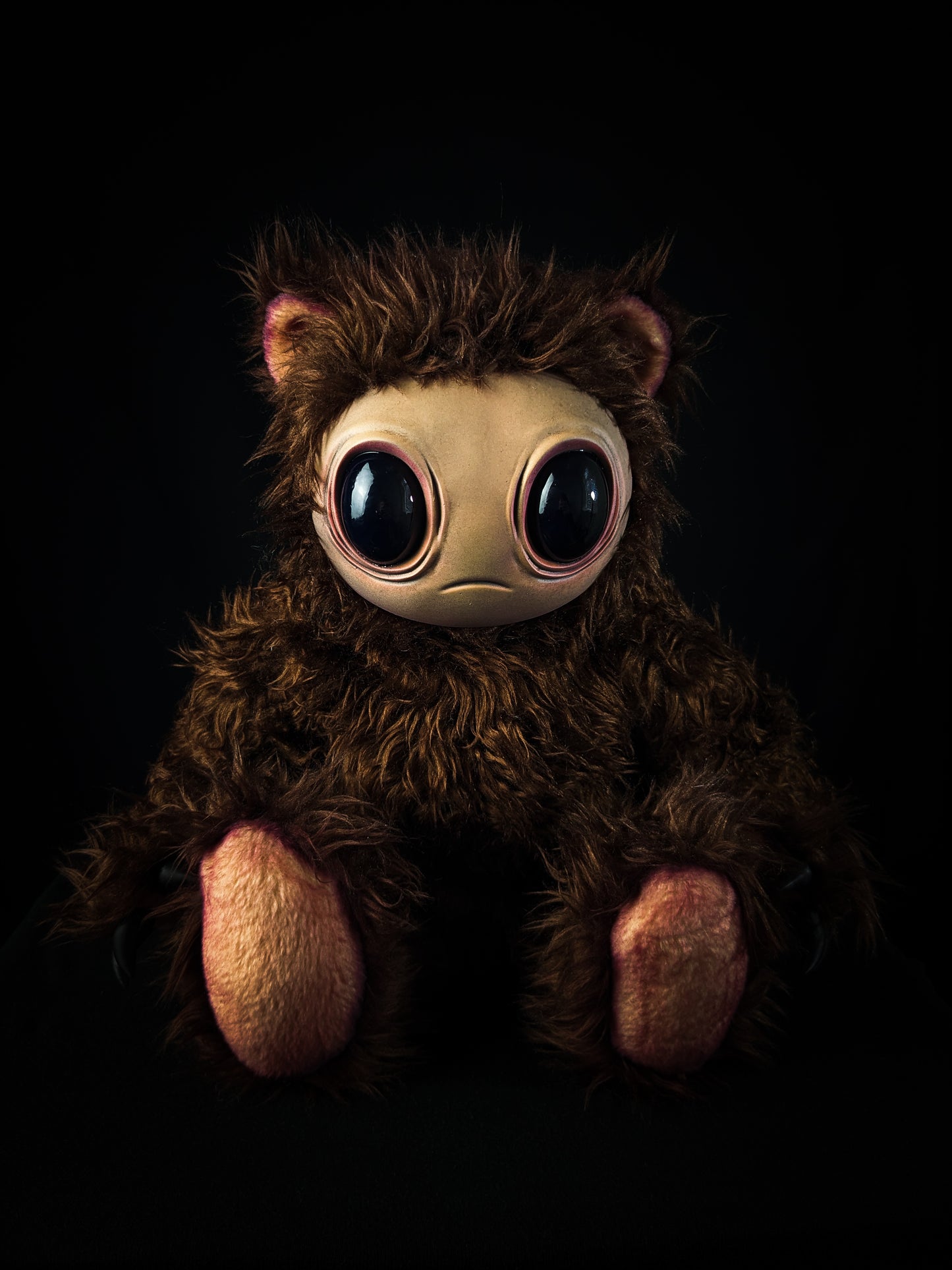 Ethereal Wilderness: Meeporo - CRYPTCRITS Handmade Mystical Woodland Spirit Art Doll Plush Toy for Enigmatic Wanderers