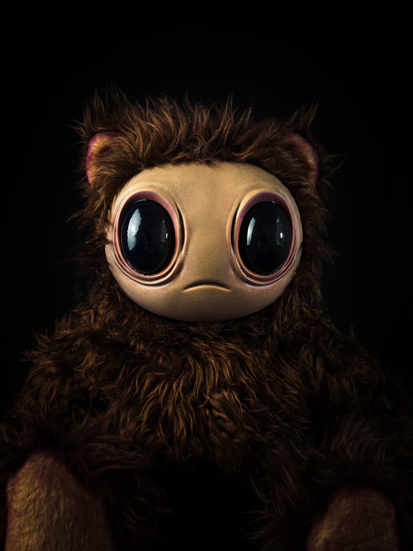 Ethereal Wilderness: Meeporo - CRYPTCRITS Handmade Mystical Woodland Spirit Art Doll Plush Toy for Enigmatic Wanderers
