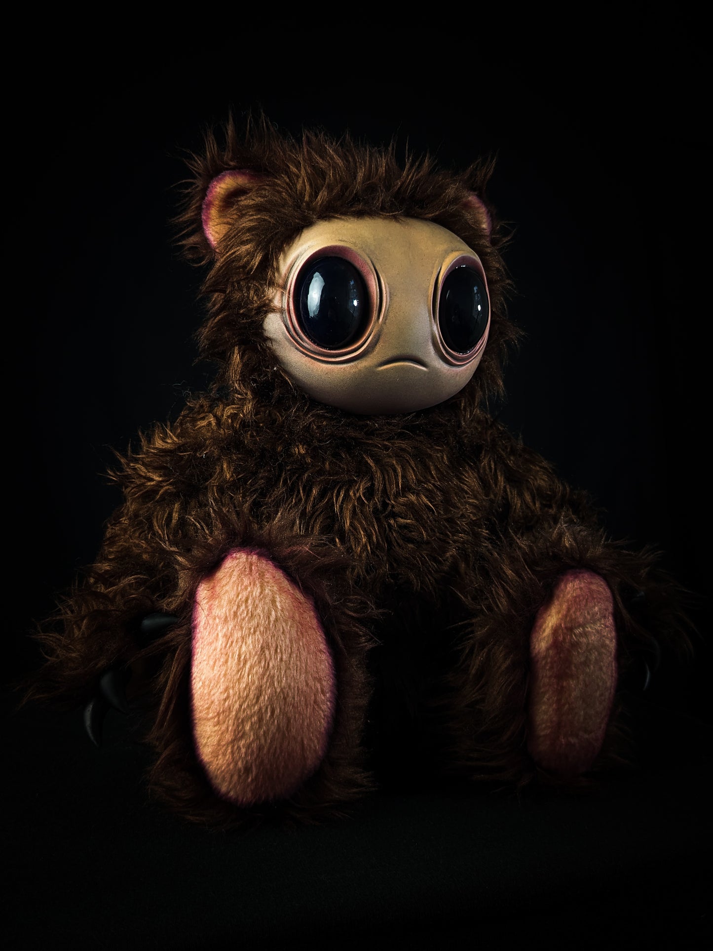 Ethereal Wilderness: Meeporo - CRYPTCRITS Handmade Mystical Woodland Spirit Art Doll Plush Toy for Enigmatic Wanderers