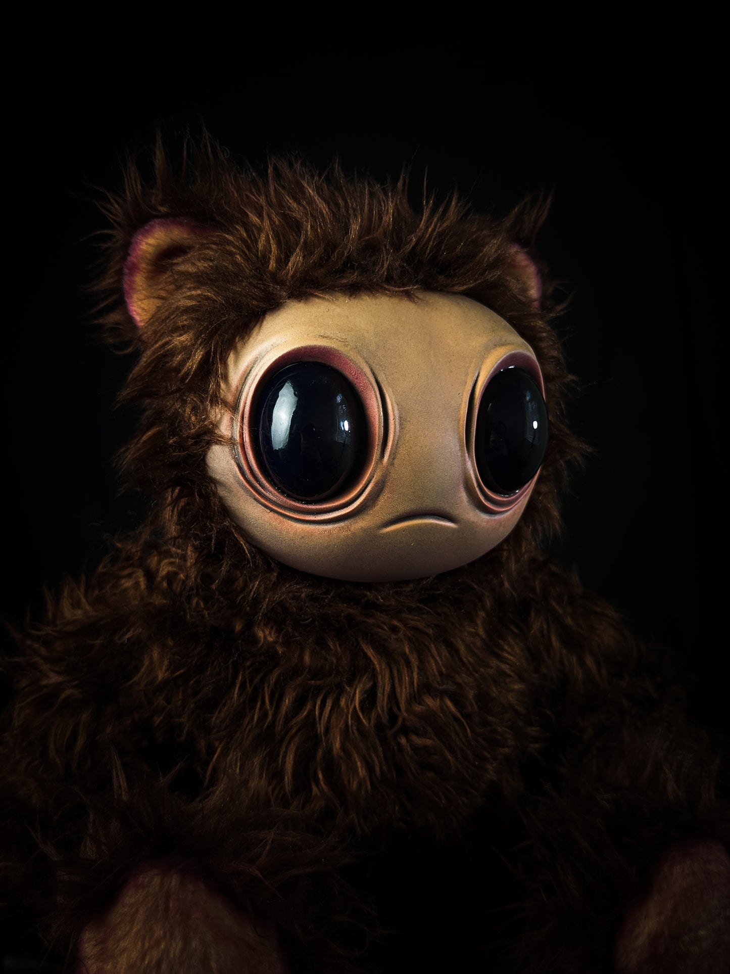 Ethereal Wilderness: Meeporo - CRYPTCRITS Handmade Mystical Woodland Spirit Art Doll Plush Toy for Enigmatic Wanderers