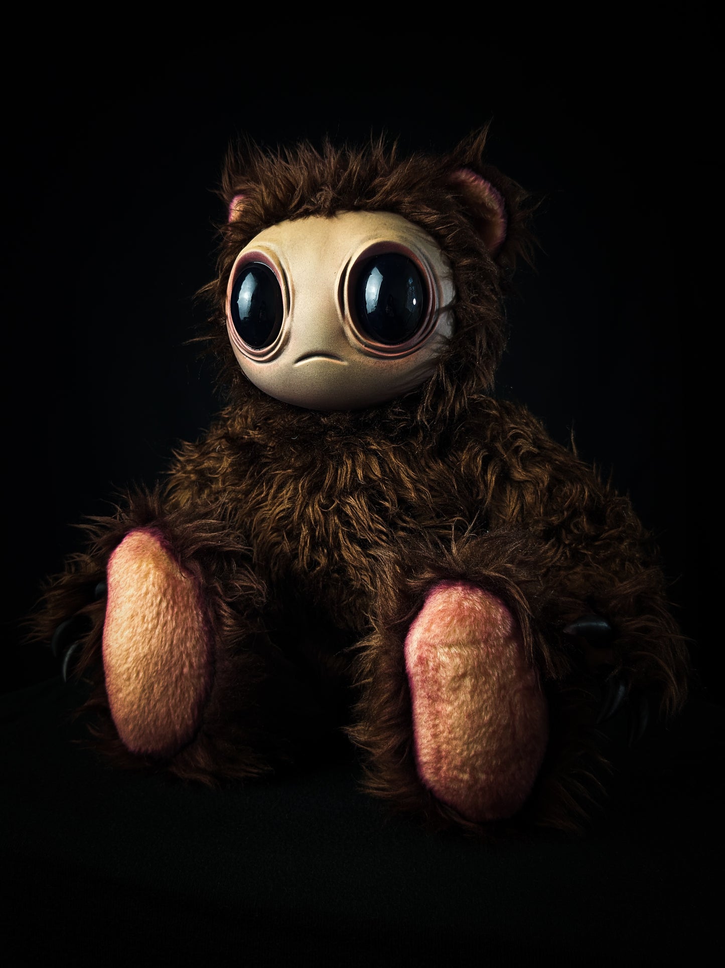 Ethereal Wilderness: Meeporo - CRYPTCRITS Handmade Mystical Woodland Spirit Art Doll Plush Toy for Enigmatic Wanderers