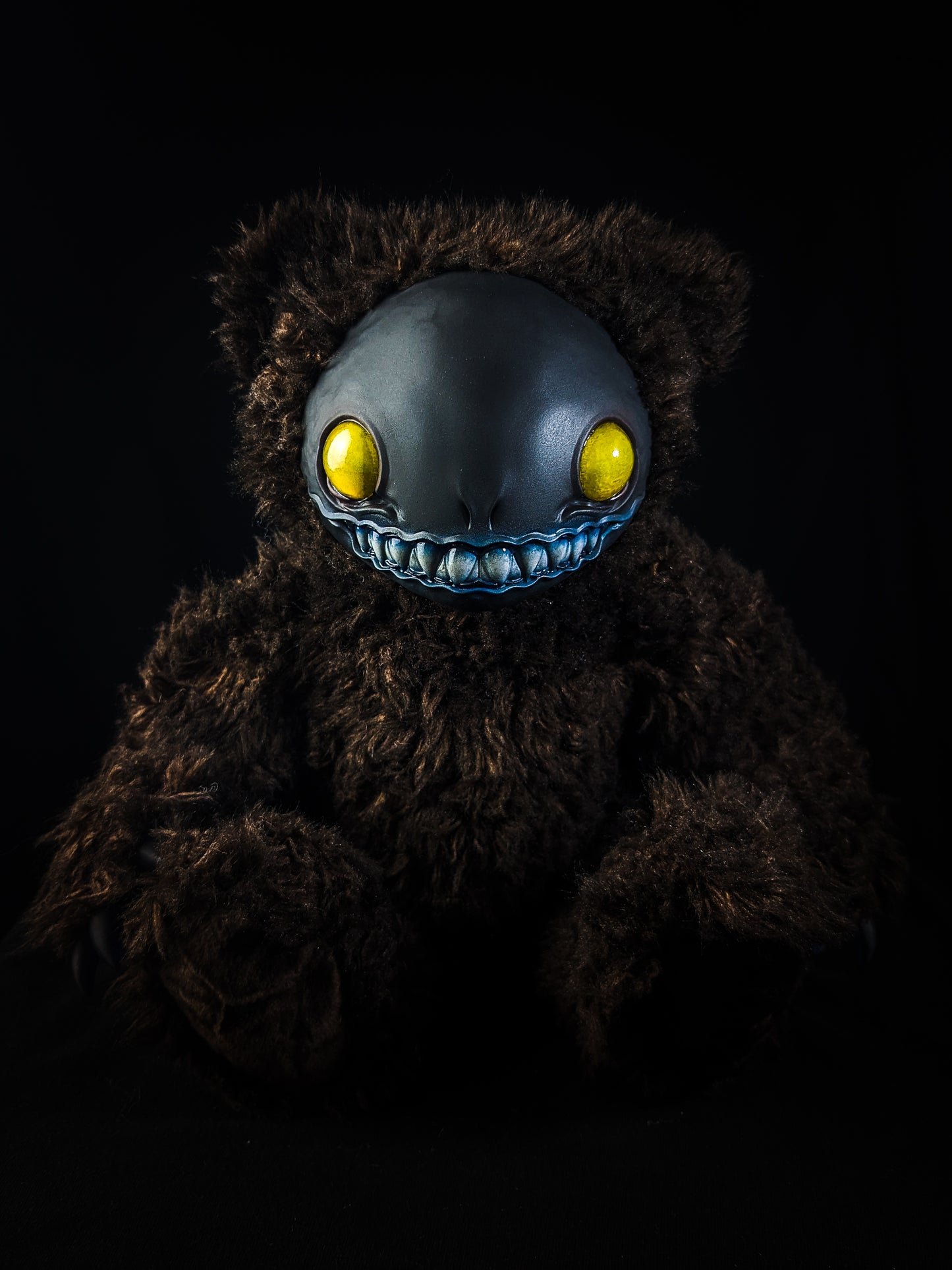 Celestial Charm: FRIEND - CRYPTCRITZ Handcrafted Alien Art Doll Plush Toy for Cosmic Dreamers