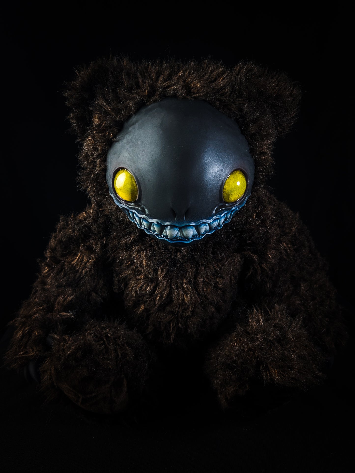 Celestial Charm: FRIEND - CRYPTCRITZ Handcrafted Alien Art Doll Plush Toy for Cosmic Dreamers