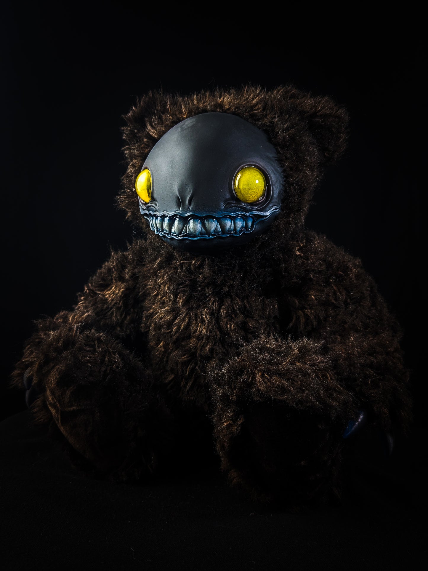 Celestial Charm: FRIEND - CRYPTCRITZ Handcrafted Alien Art Doll Plush Toy for Cosmic Dreamers