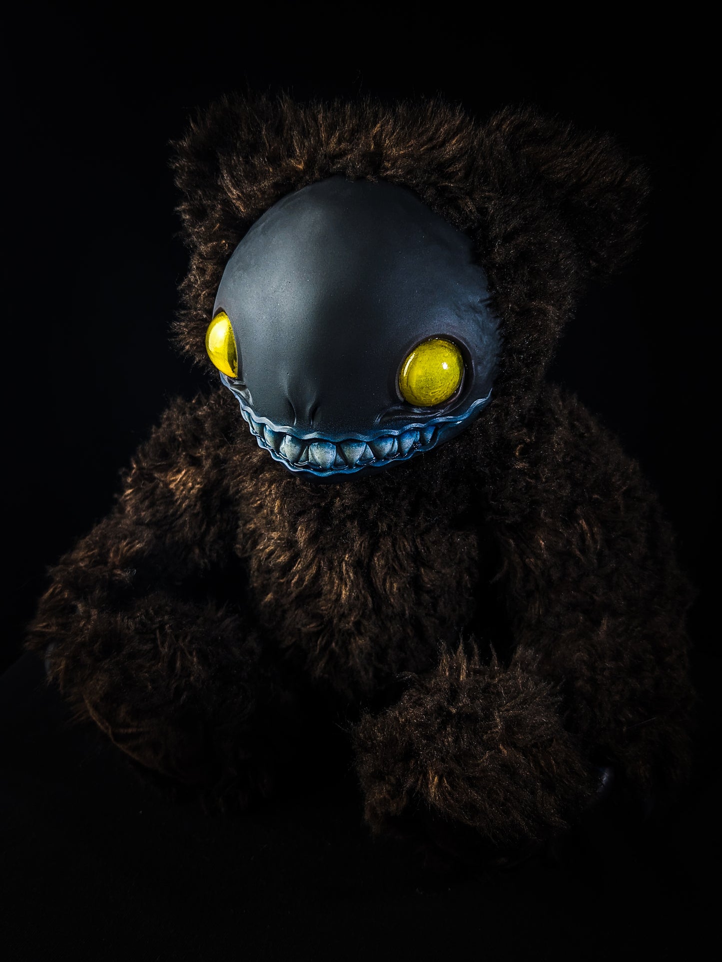 Celestial Charm: FRIEND - CRYPTCRITZ Handcrafted Alien Art Doll Plush Toy for Cosmic Dreamers