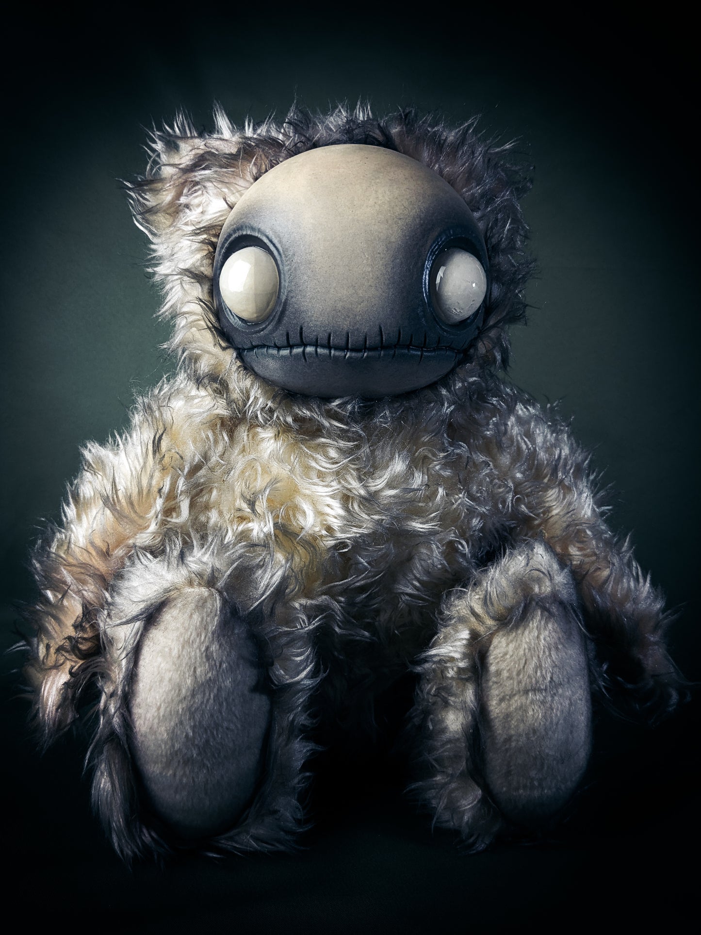 Rust of Soul: LOCUST - CRYPTCRITS Handcrafted Gothic Creepy Art Doll Plush Toy for Soulless Husks