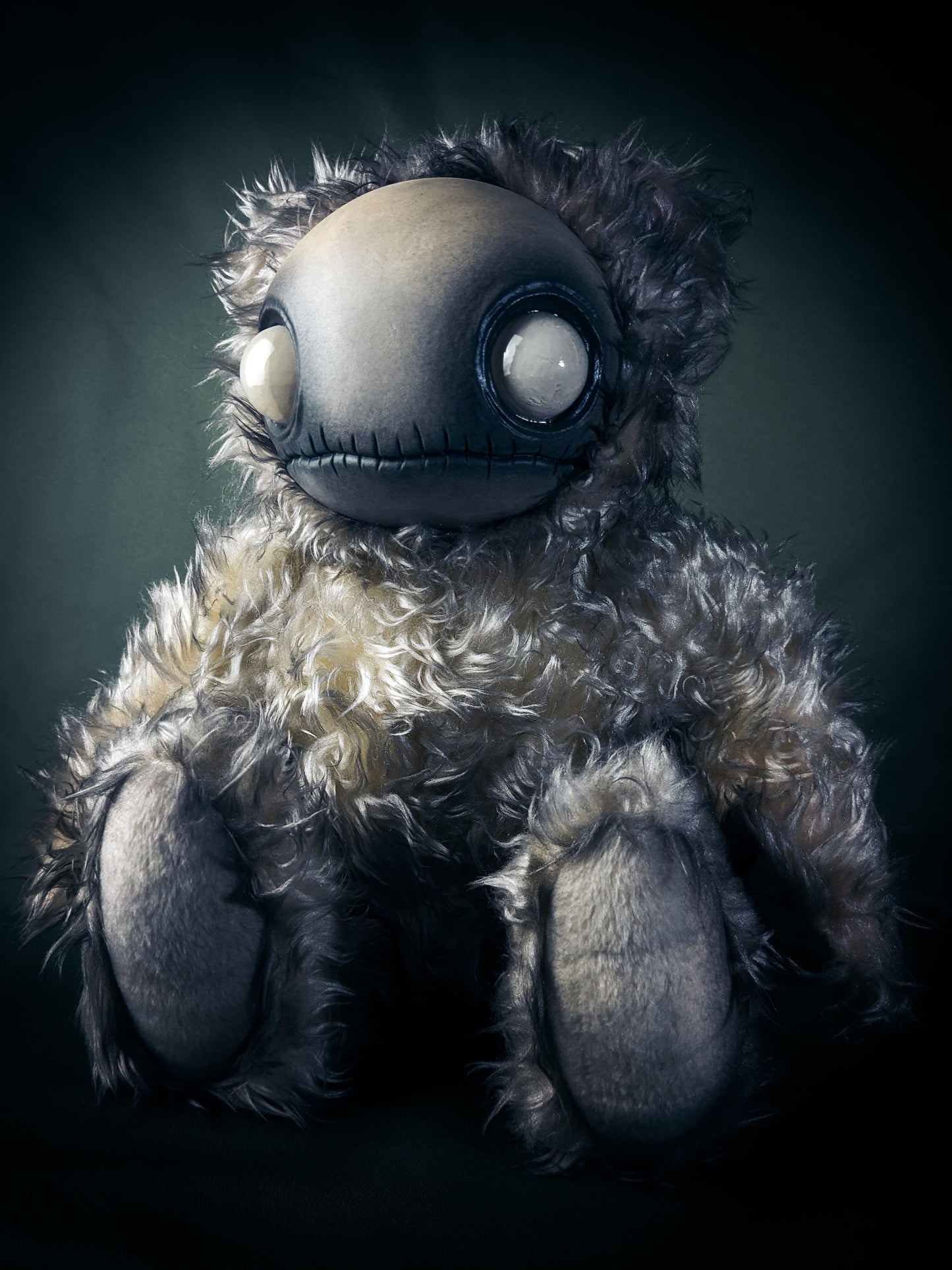 Rust of Soul: LOCUST - CRYPTCRITS Handcrafted Gothic Creepy Art Doll Plush Toy for Soulless Husks