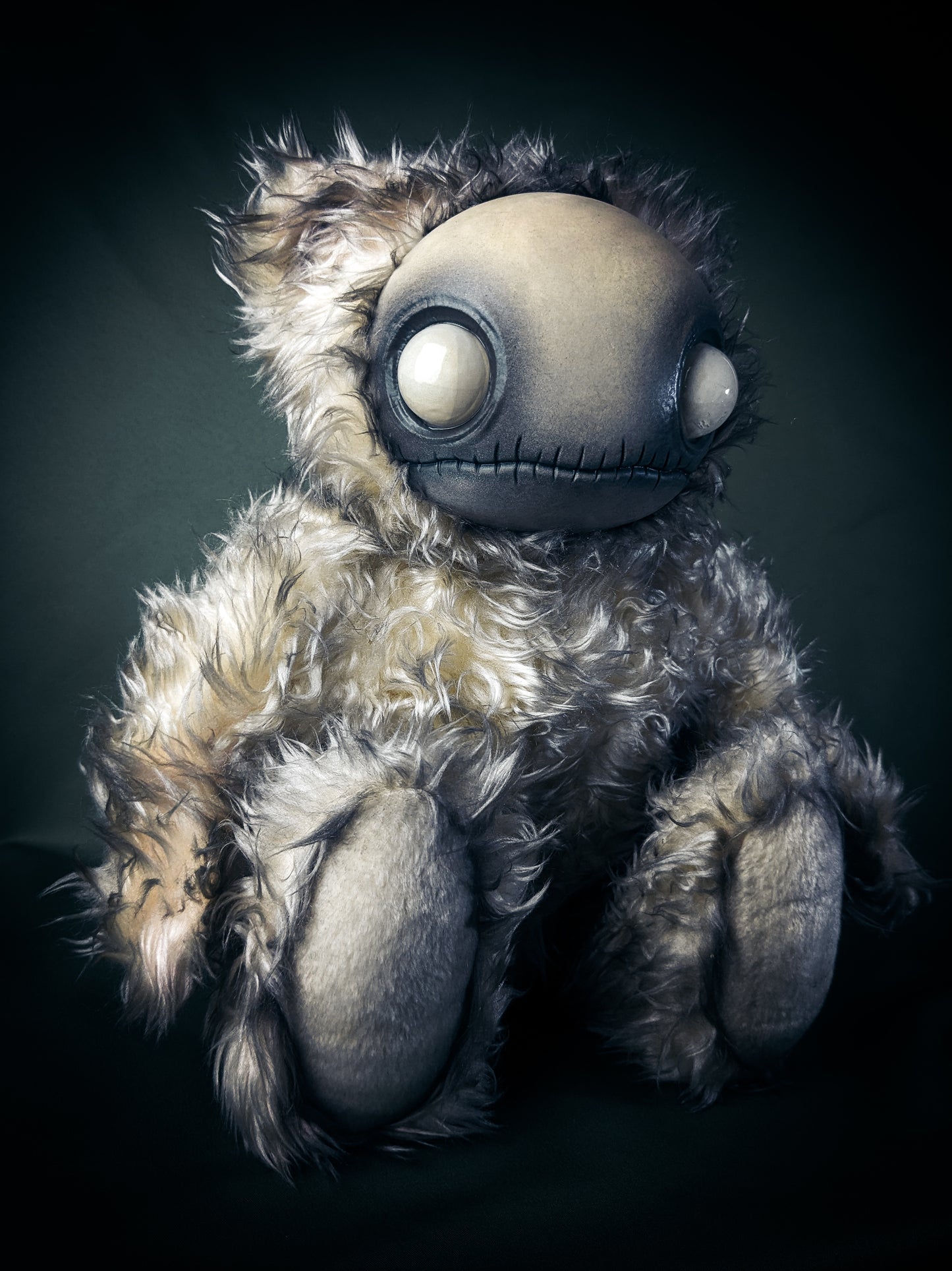Rust of Soul: LOCUST - CRYPTCRITS Handcrafted Gothic Creepy Art Doll Plush Toy for Soulless Husks