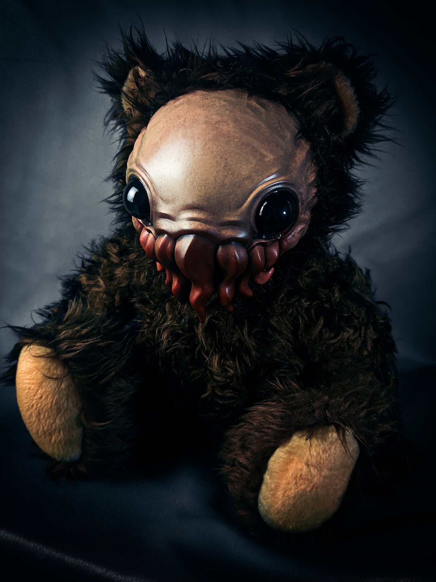 Unholy Godling: ELDINUTH - CRYPTCRITZ Handcrafted Lovecraftian Cthulhu Art Doll Plush Toy for Eldritch Entities