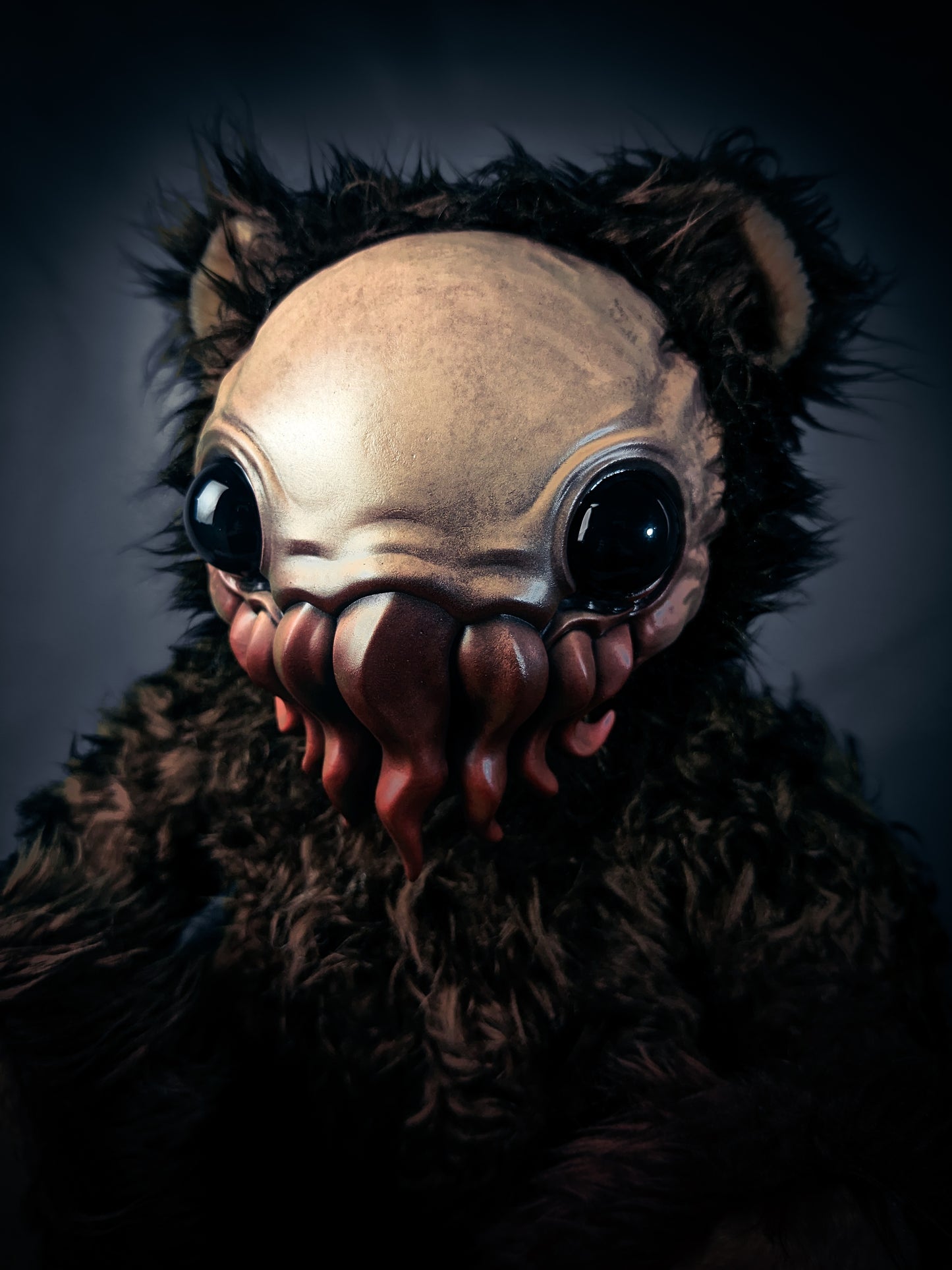 Unholy Godling: ELDINUTH - CRYPTCRITZ Handcrafted Lovecraftian Cthulhu Art Doll Plush Toy for Eldritch Entities