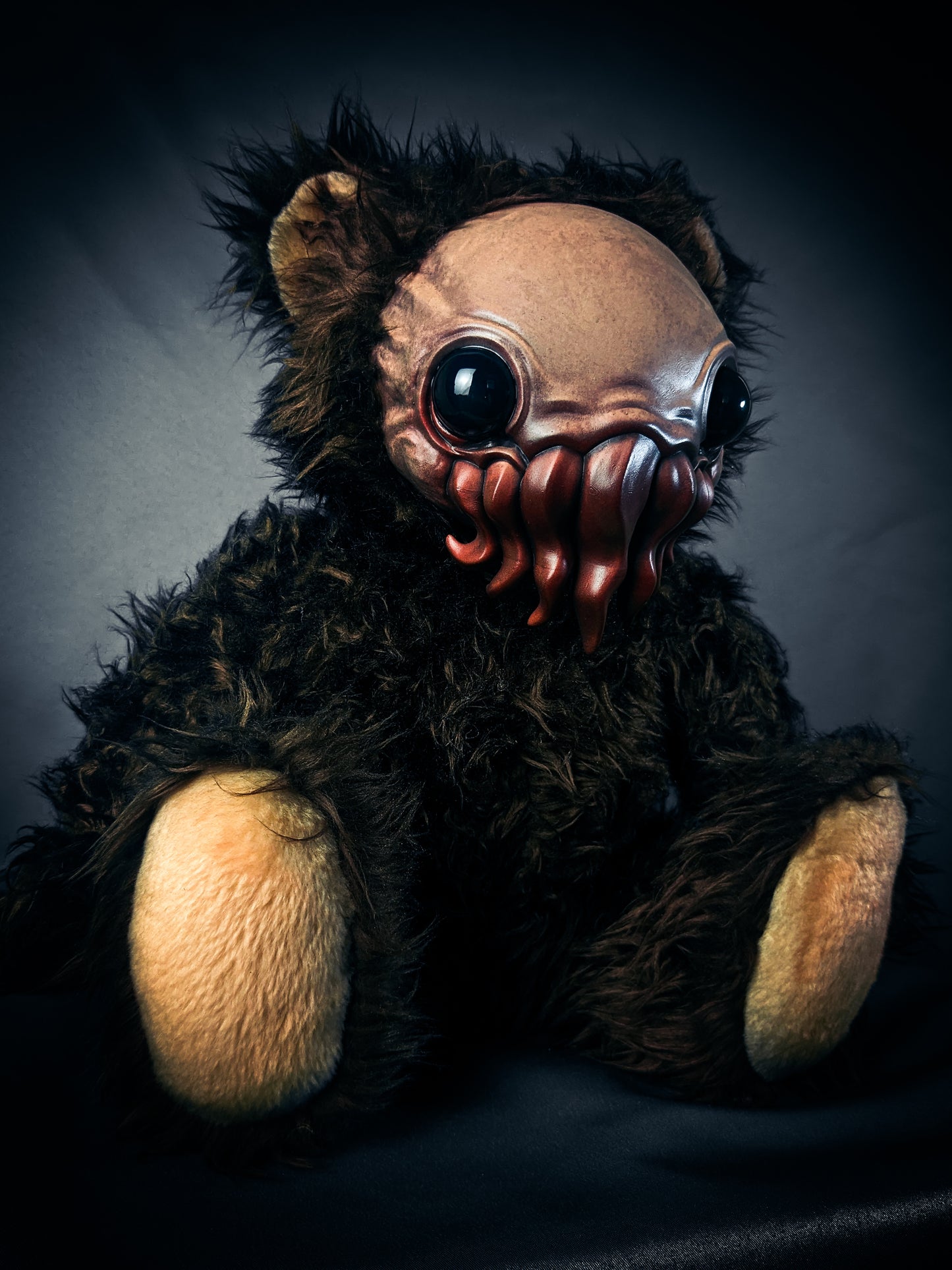 Unholy Godling: ELDINUTH - CRYPTCRITZ Handcrafted Lovecraftian Cthulhu Art Doll Plush Toy for Eldritch Entities