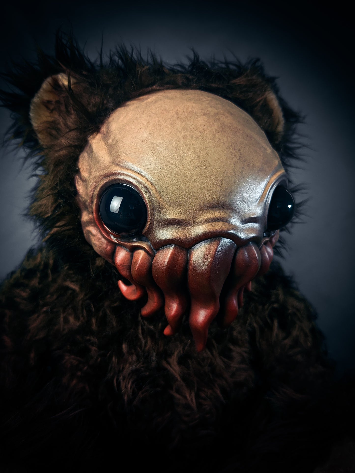 Unholy Godling: ELDINUTH - CRYPTCRITZ Handcrafted Lovecraftian Cthulhu Art Doll Plush Toy for Eldritch Entities