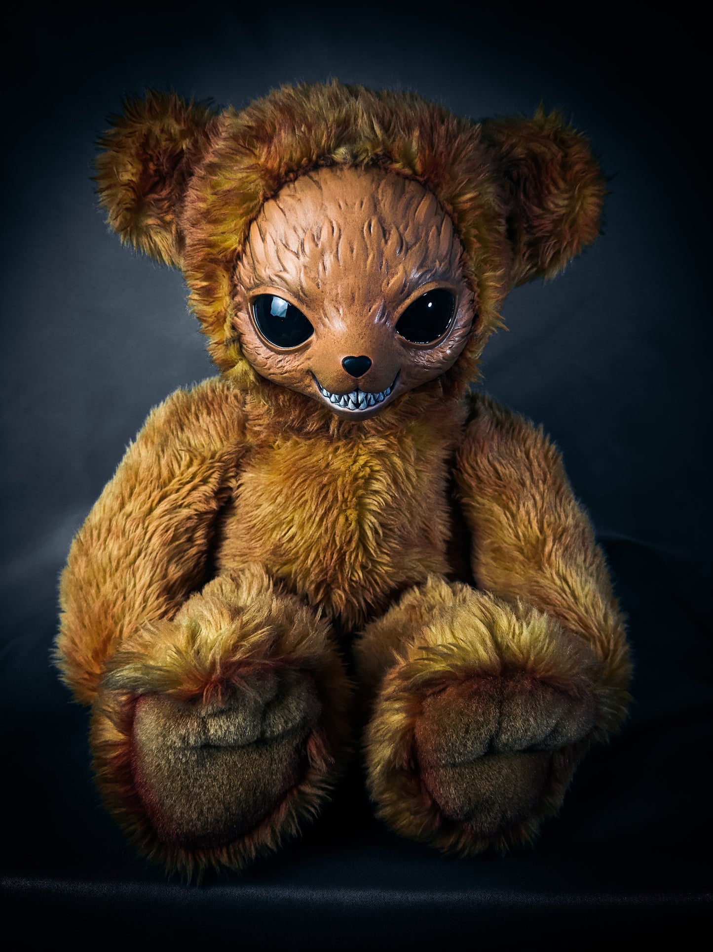 Teething n' Tearing: HOWL - CRYPTCRITS Handcrafted Creepy Cute Monster Art Doll Plush Toy for Cryptozoologists