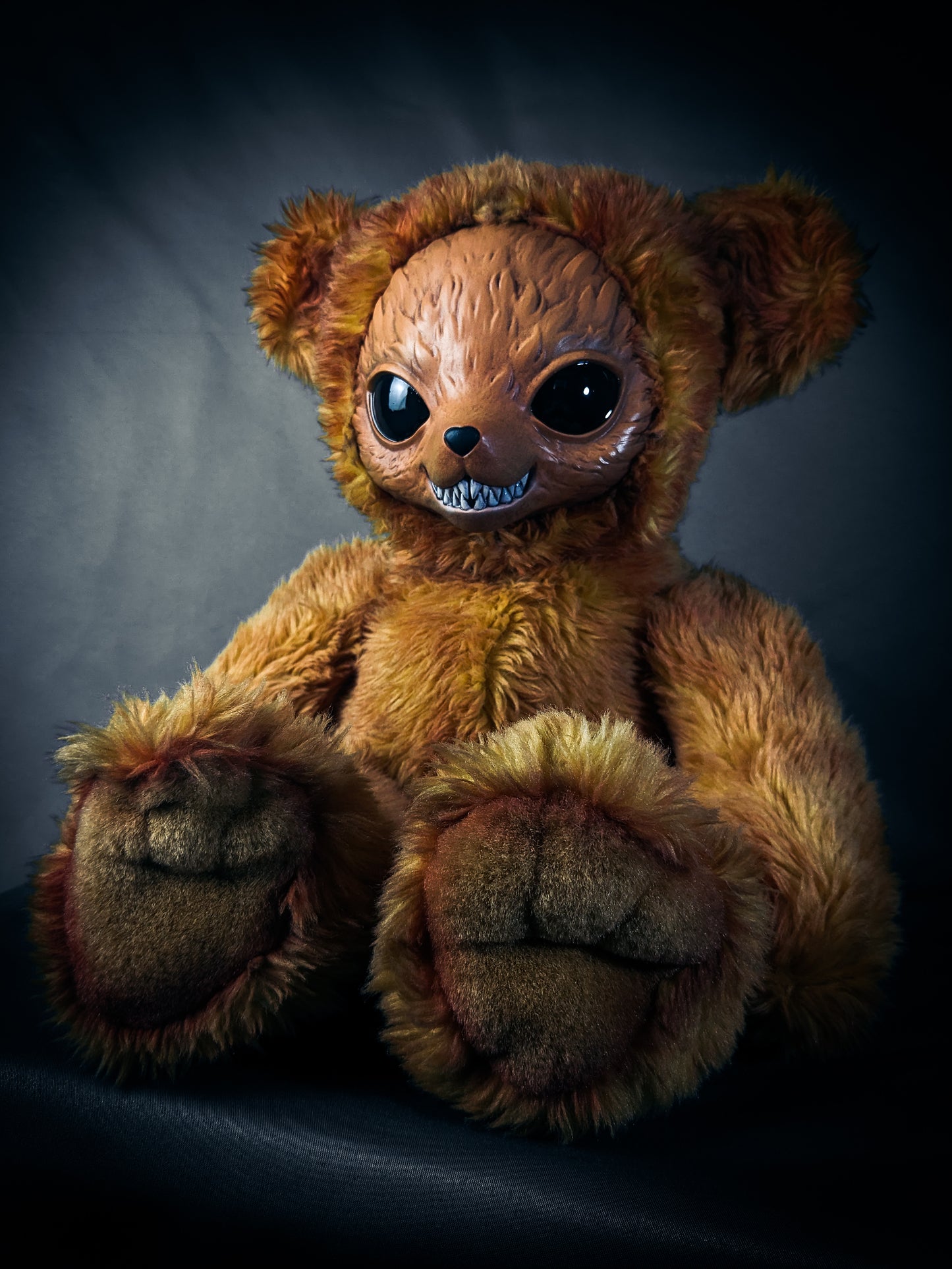 Teething n' Tearing: HOWL - CRYPTCRITS Handcrafted Creepy Cute Monster Art Doll Plush Toy for Cryptozoologists