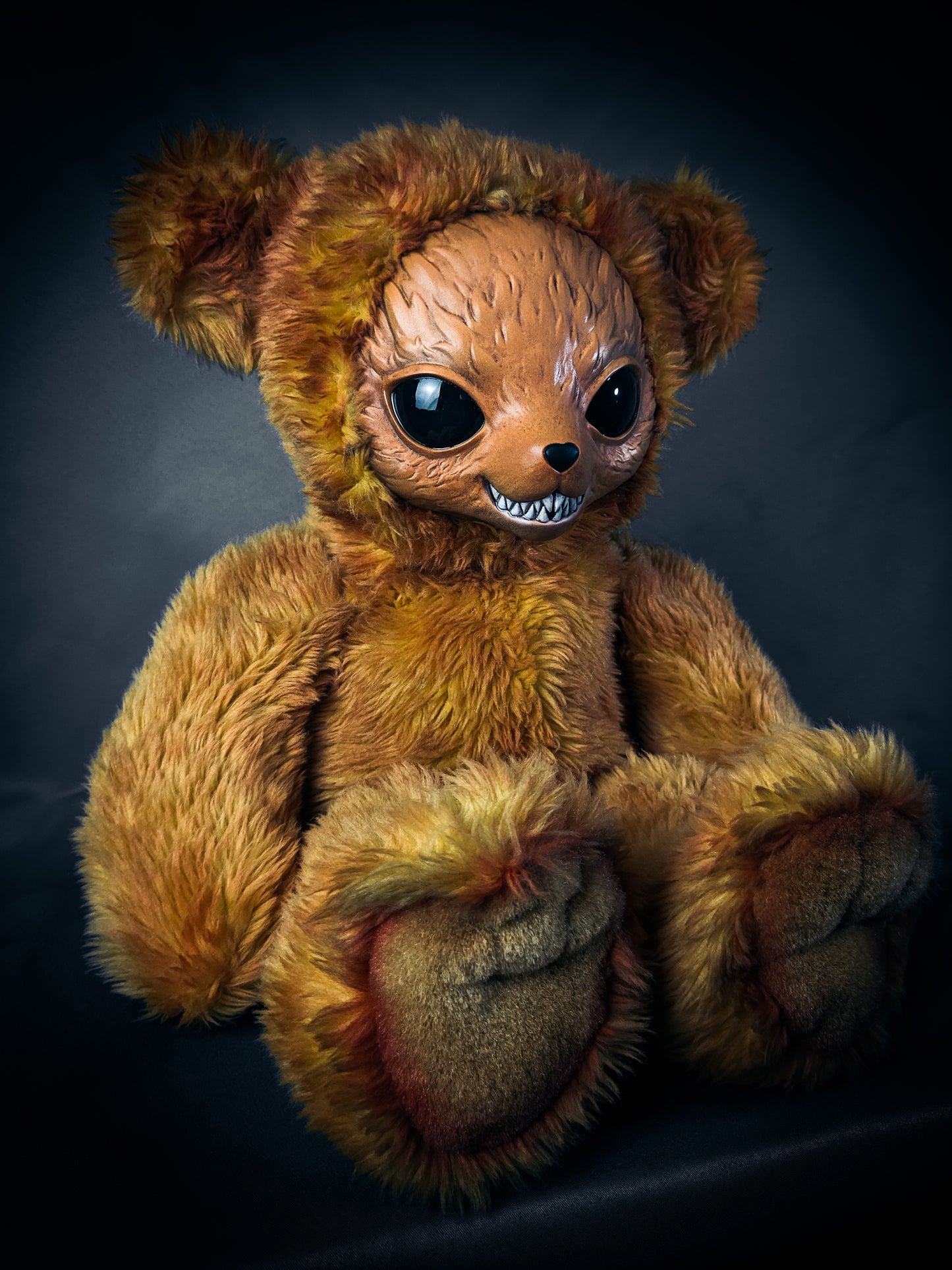 Teething n' Tearing: HOWL - CRYPTCRITS Handcrafted Creepy Cute Monster Art Doll Plush Toy for Cryptozoologists