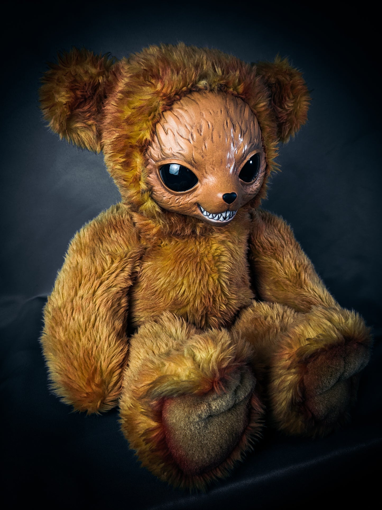 Teething n' Tearing: HOWL - CRYPTCRITS Handcrafted Creepy Cute Monster Art Doll Plush Toy for Cryptozoologists