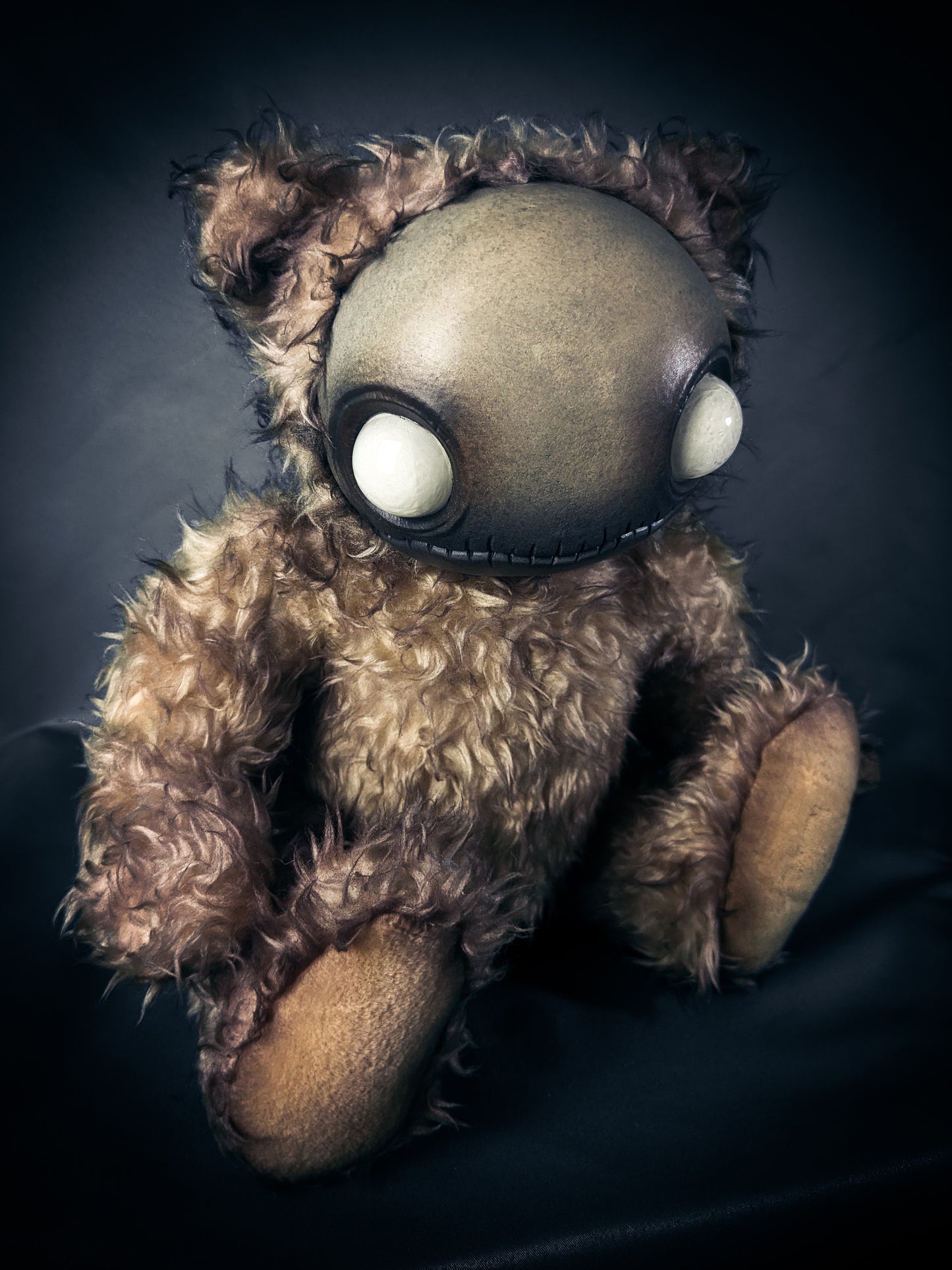 Stranger's Remains: LOCUST - CRYPTCRITS Handcrafted Gothic Creepy Art Doll Plush Toy for Soulless Husks