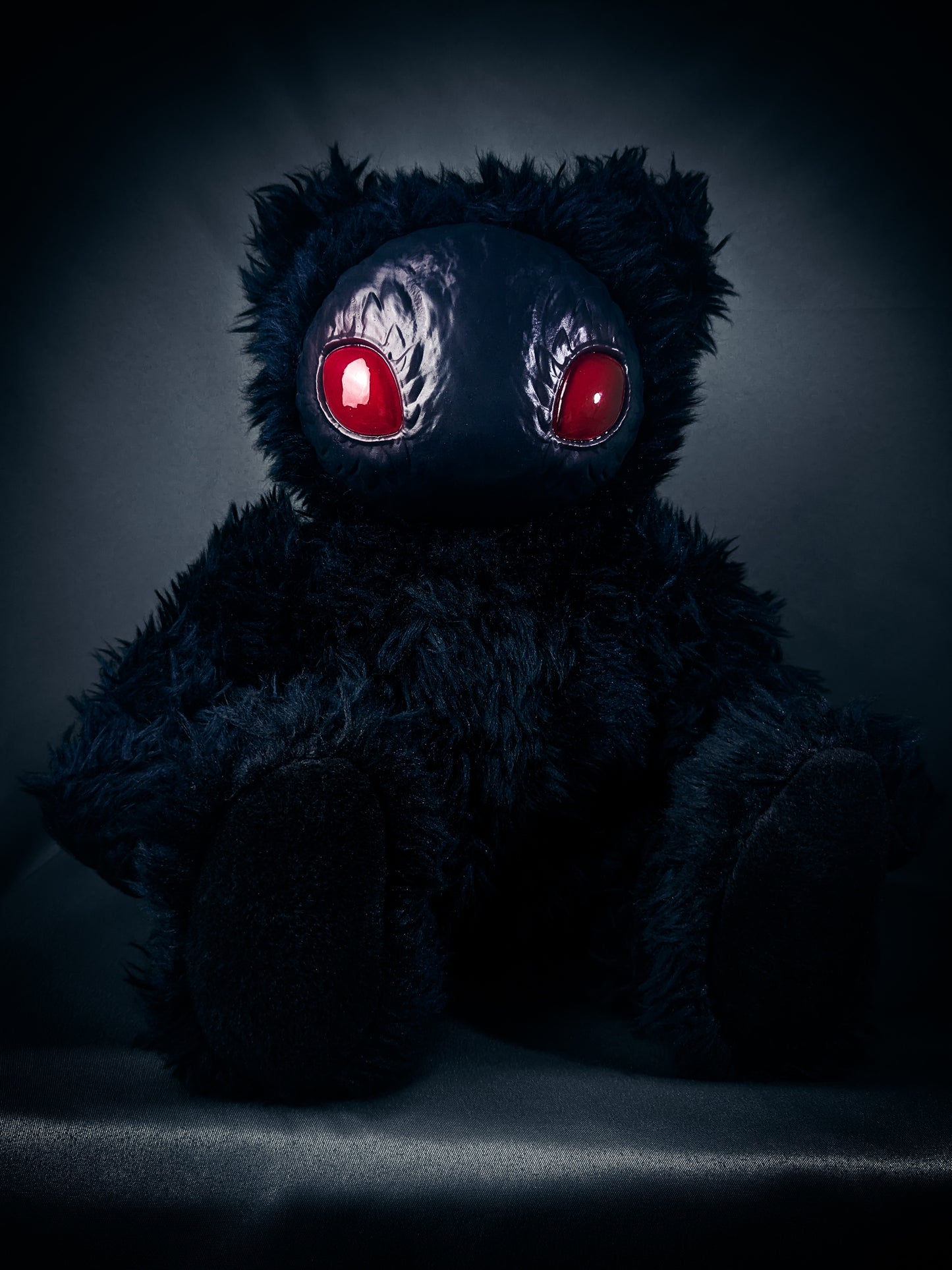 Arcane Flutter: HOLOTH - CRYPTCRITZ Handmade Moth Alien Art Doll Plush Toy for Mysterious Space Explorers
