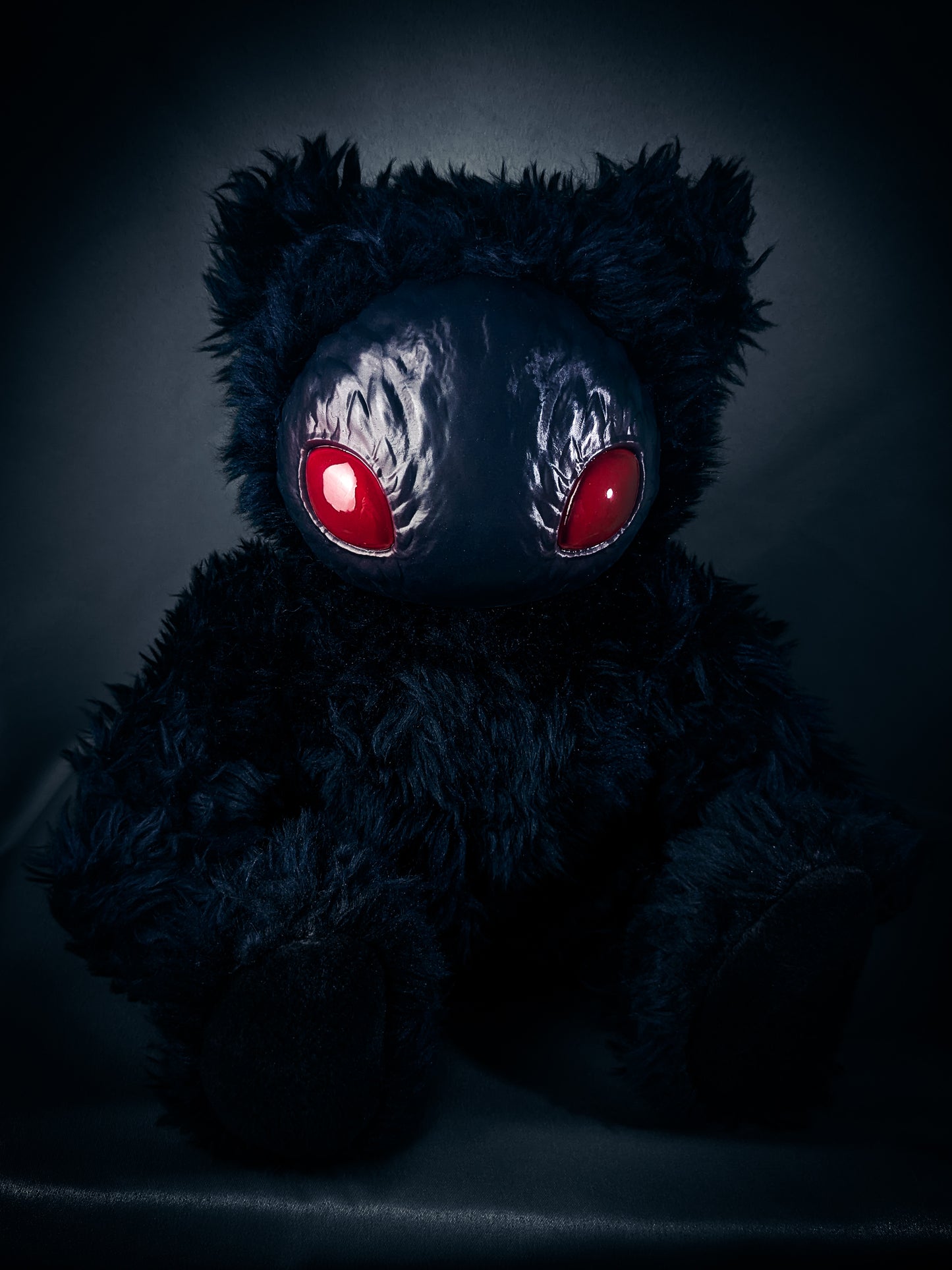 Arcane Flutter: HOLOTH - CRYPTCRITZ Handmade Moth Alien Art Doll Plush Toy for Mysterious Space Explorers