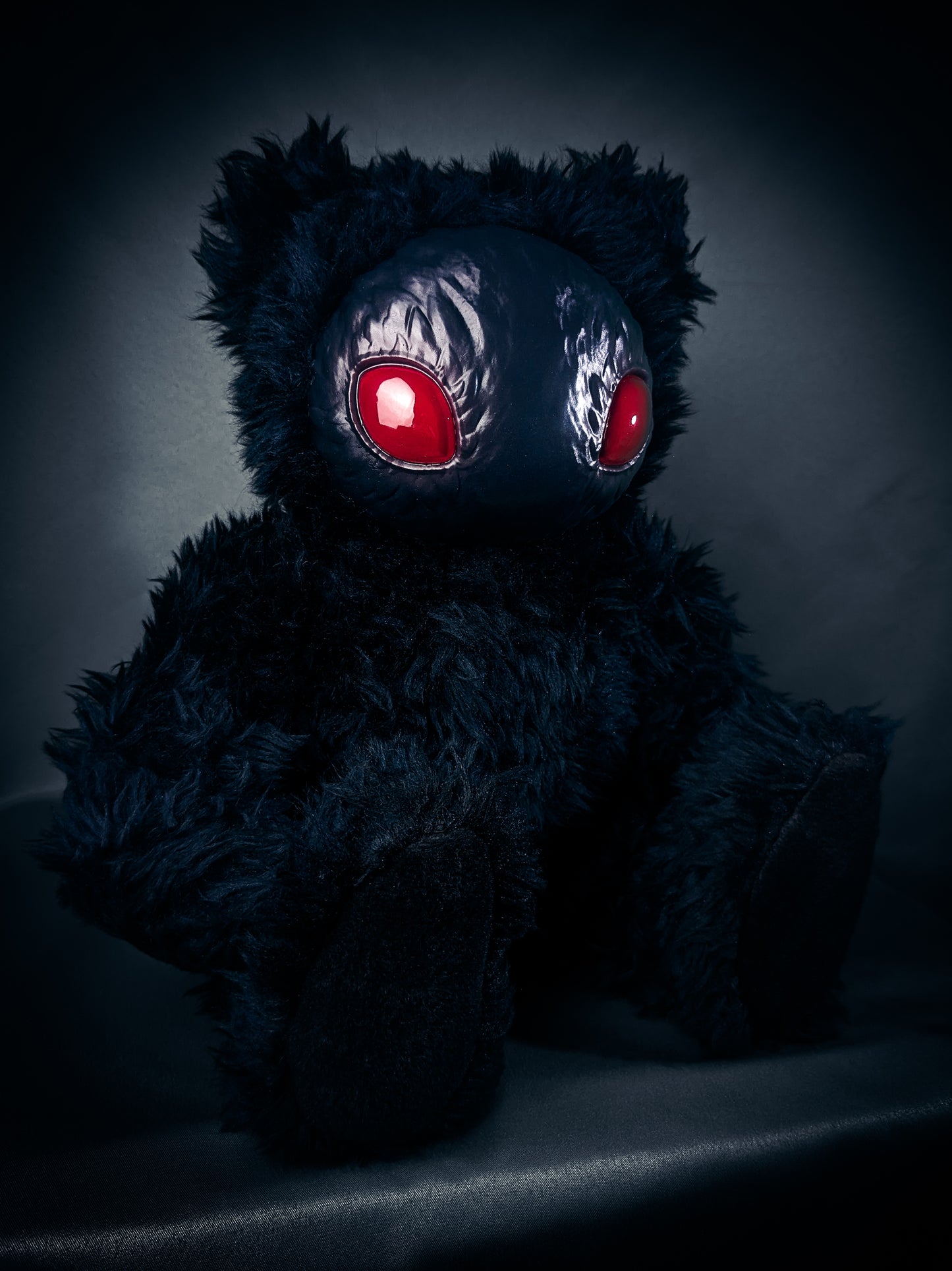 Arcane Flutter: HOLOTH - CRYPTCRITZ Handmade Moth Alien Art Doll Plush Toy for Mysterious Space Explorers