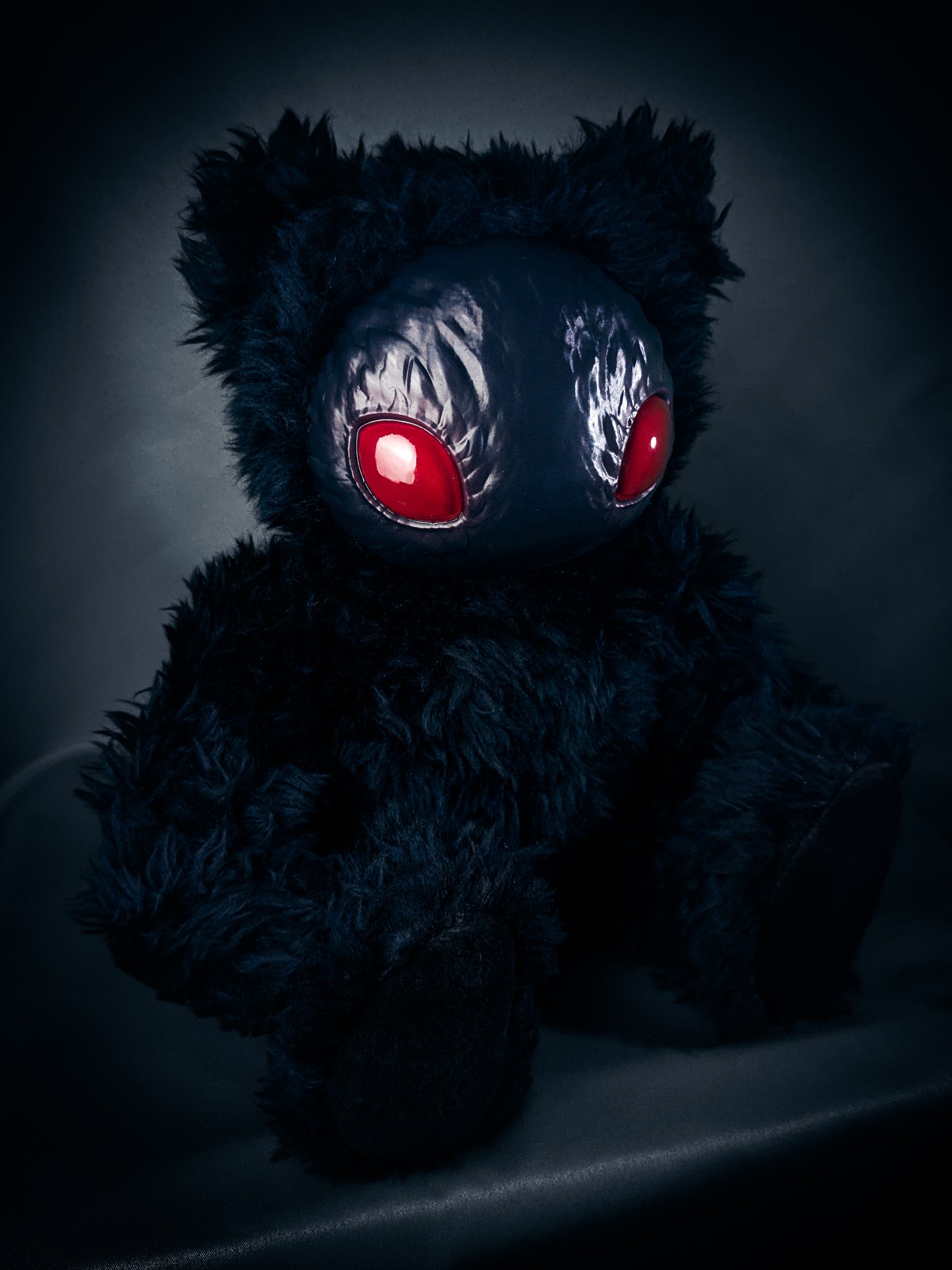 Arcane Flutter: HOLOTH - CRYPTCRITZ Handmade Moth Alien Art Doll Plush Toy for Mysterious Space Explorers