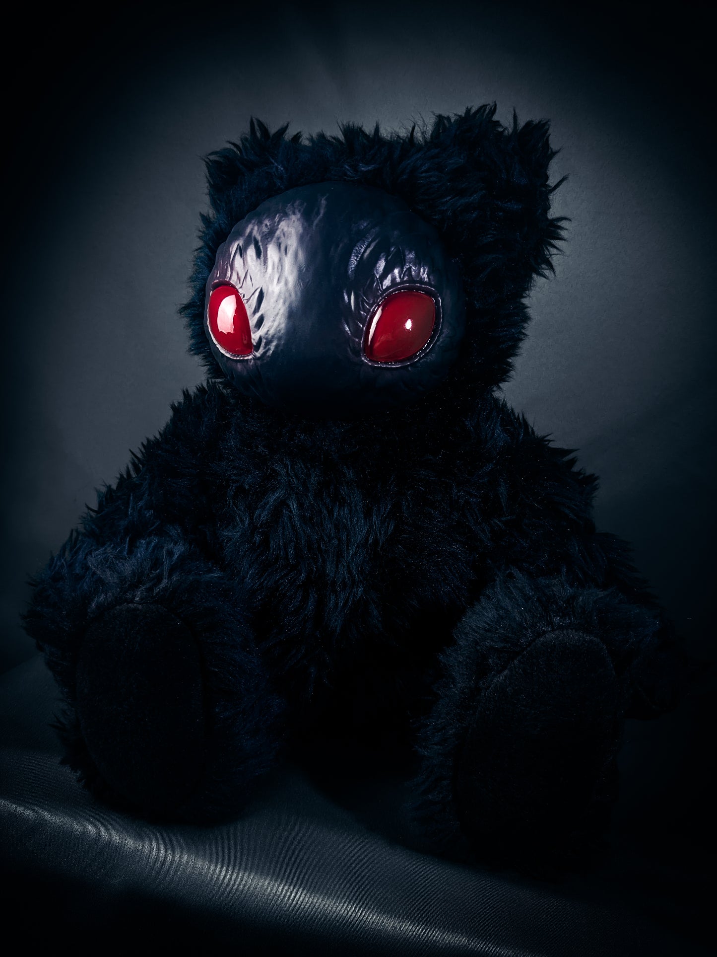 Arcane Flutter: HOLOTH - CRYPTCRITZ Handmade Moth Alien Art Doll Plush Toy for Mysterious Space Explorers