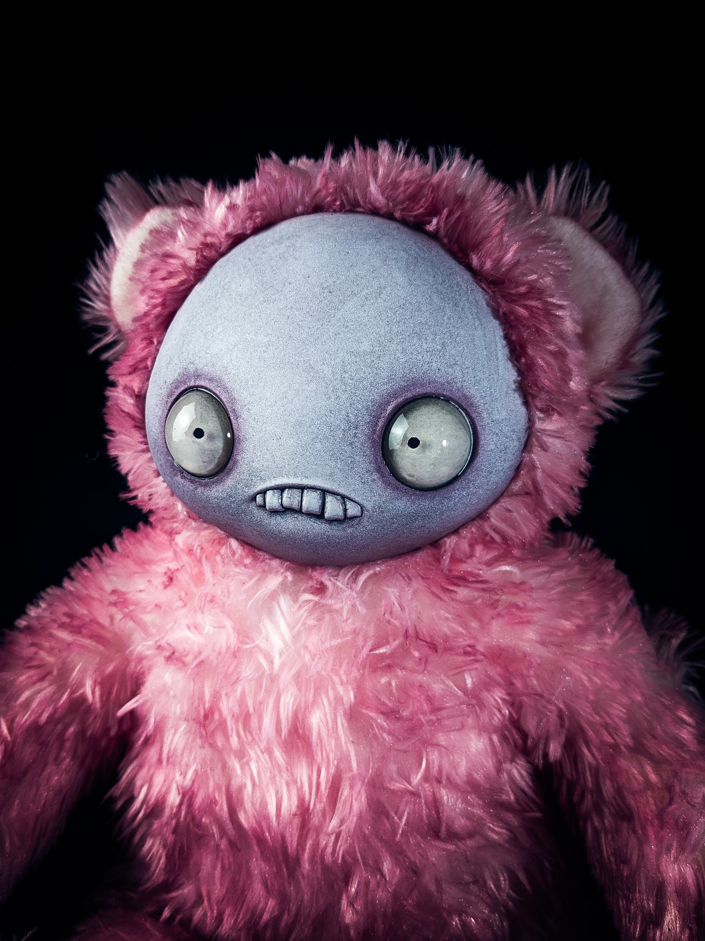 Sugary Overdose: JITTERS - CRYPTCRITZ Handcrafted Creepy Monster Art Doll Plush Toy for Unhinged Individuals