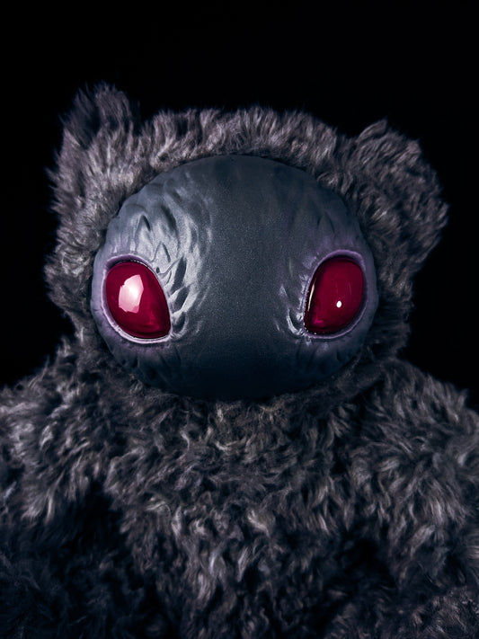 Morbid Moth: HOLOTH - CRYPTCRITZ Handmade Moth Alien Art Doll Plush Toy for Mysterious Space Explorers