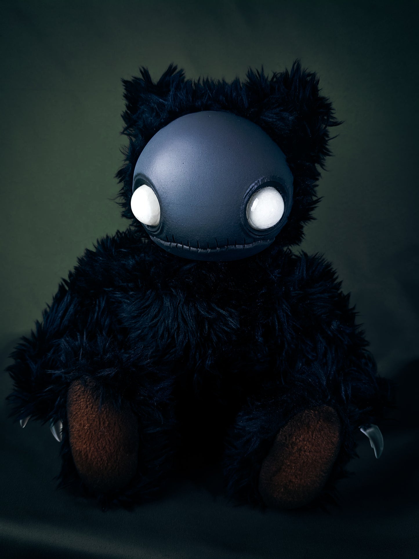 Shady Entity: LOCUST - CRYPTCRITS Handcrafted Gothic Creepy Art Doll Plush Toy for Soulless Husks