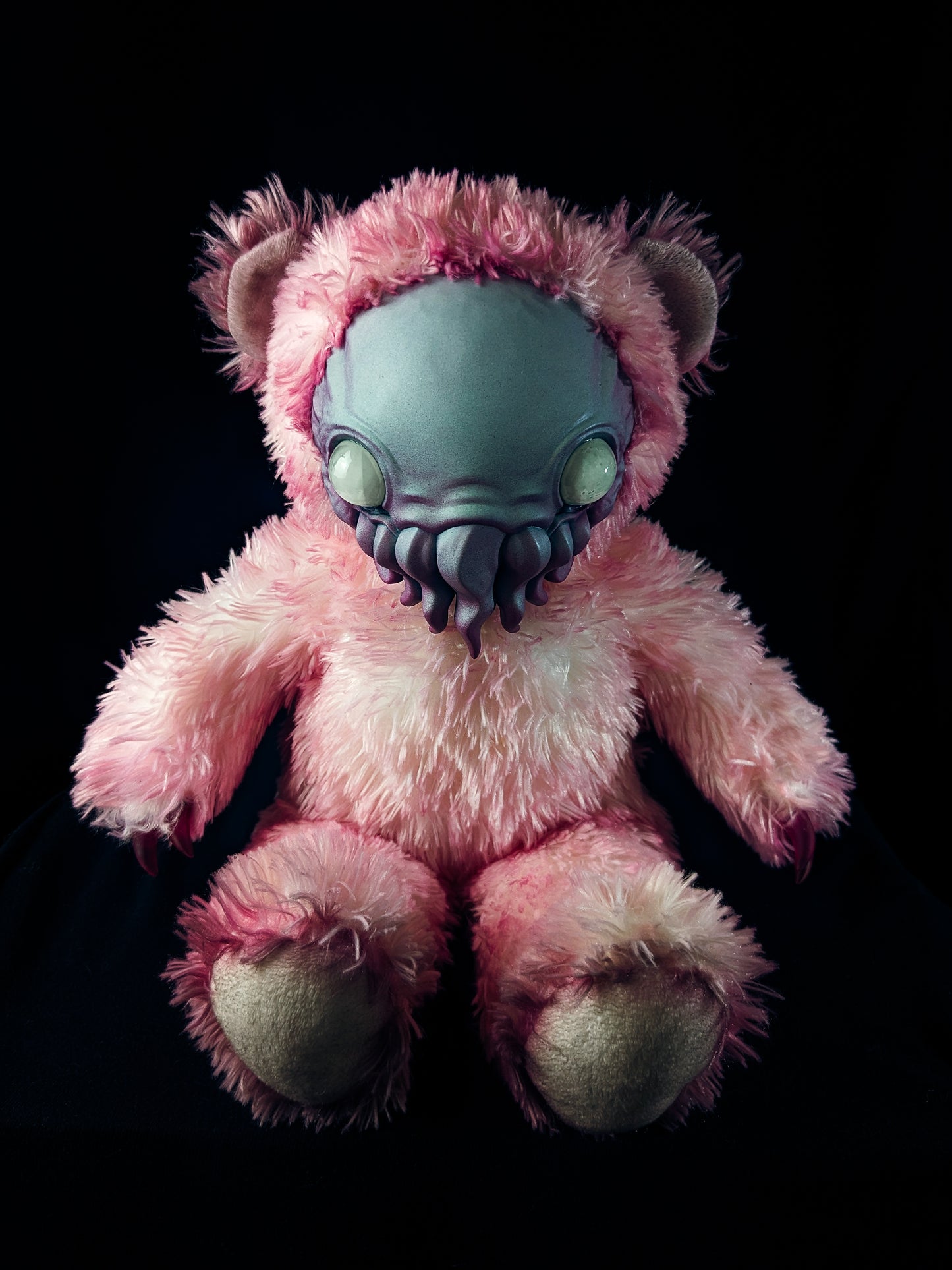Pink Pantheon: ELDINUTH - CRYPTCRITZ Handcrafted Lovecraftian Cthulhu Art Doll Plush Toy for Eldritch Entities