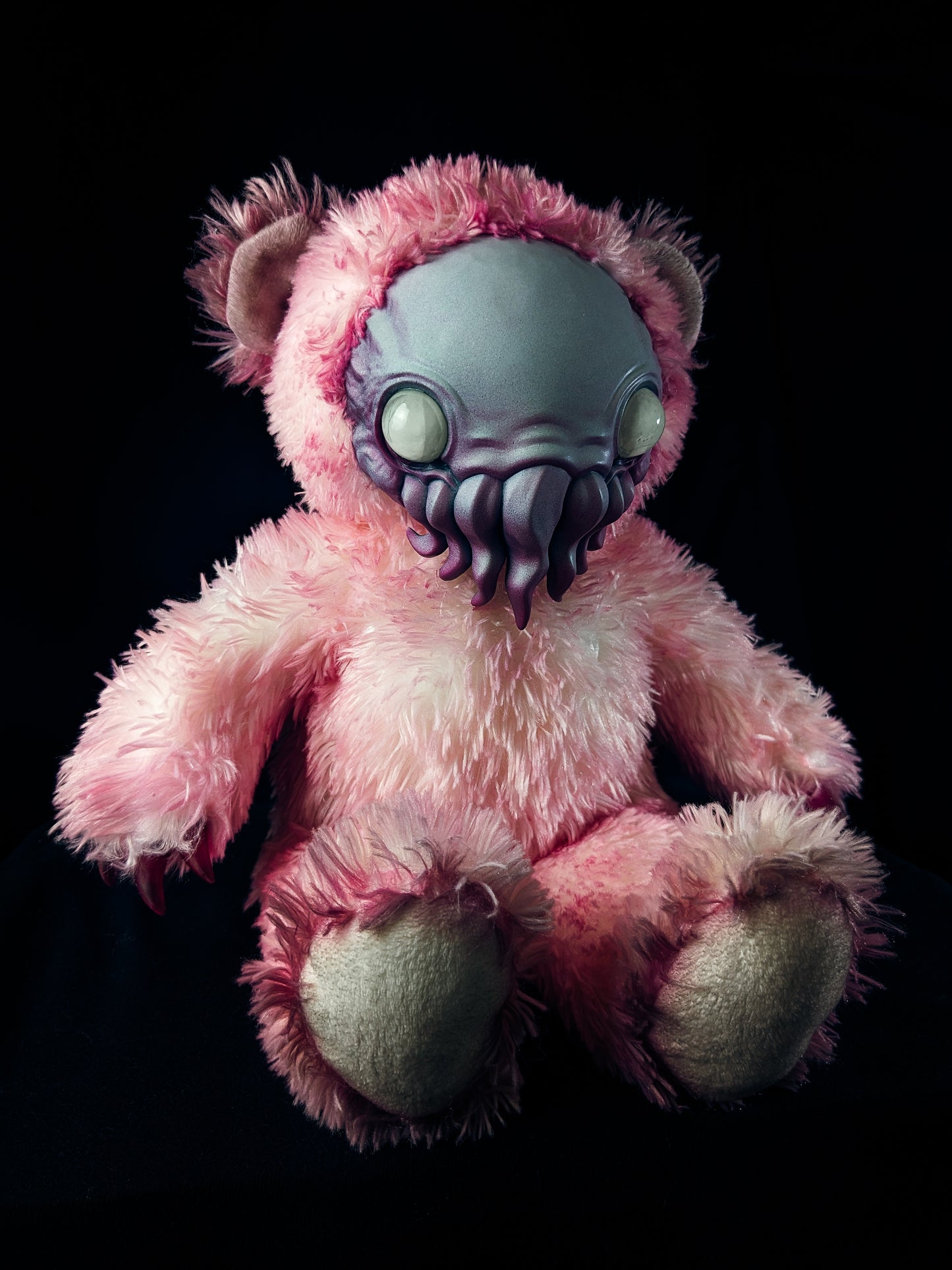 Pink Pantheon: ELDINUTH - CRYPTCRITZ Handcrafted Lovecraftian Cthulhu Art Doll Plush Toy for Eldritch Entities