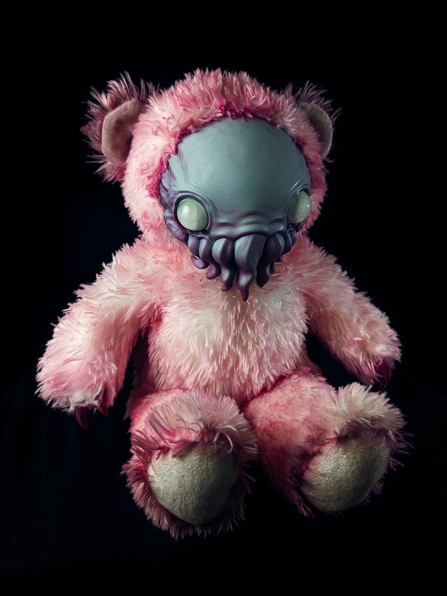 Pink Pantheon: ELDINUTH - CRYPTCRITZ Handcrafted Lovecraftian Cthulhu Art Doll Plush Toy for Eldritch Entities