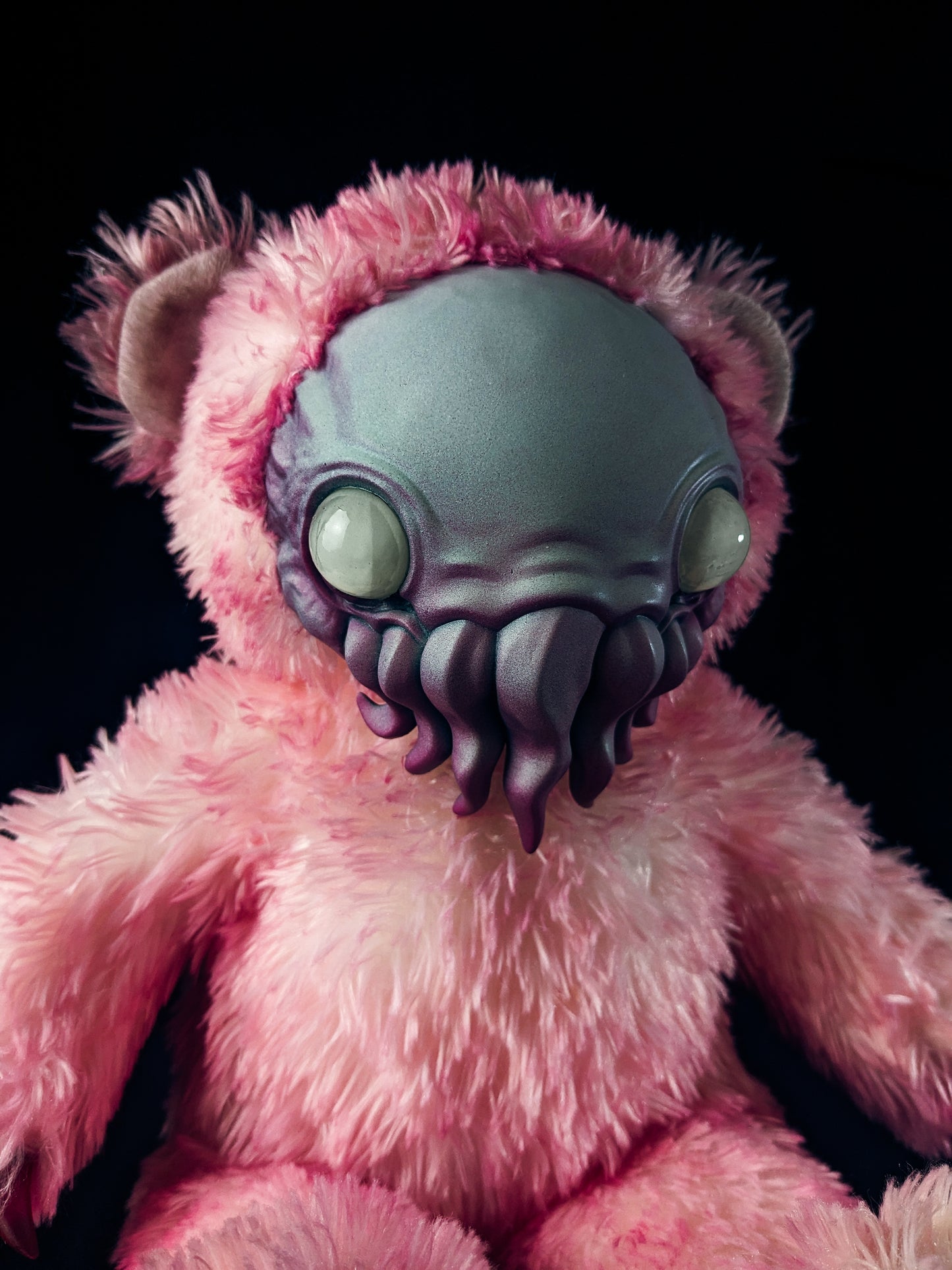 Pink Pantheon: ELDINUTH - CRYPTCRITZ Handcrafted Lovecraftian Cthulhu Art Doll Plush Toy for Eldritch Entities