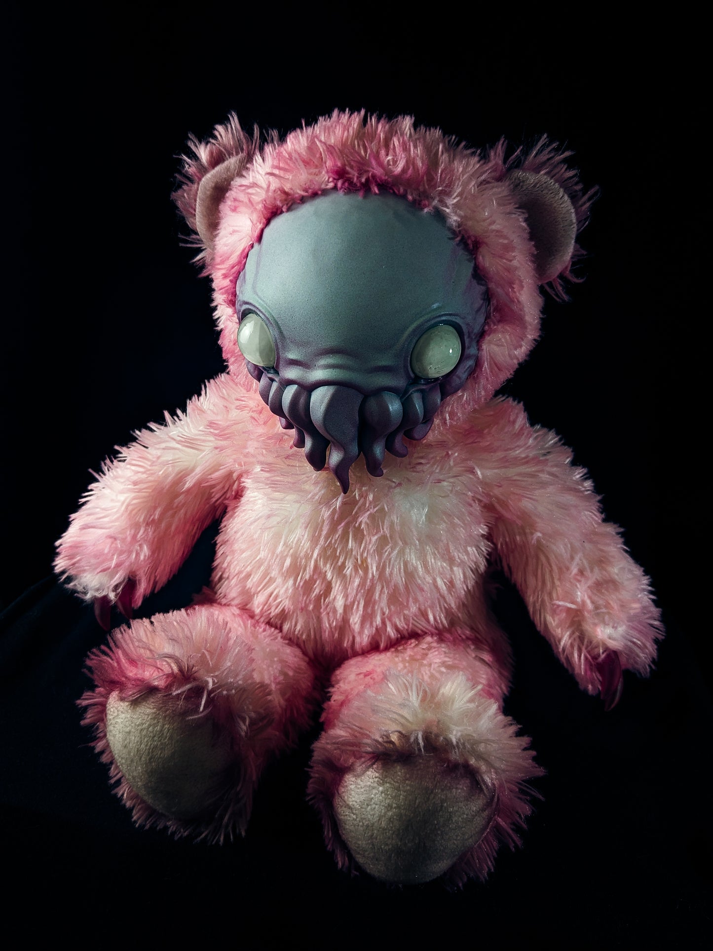 Pink Pantheon: ELDINUTH - CRYPTCRITZ Handcrafted Lovecraftian Cthulhu Art Doll Plush Toy for Eldritch Entities