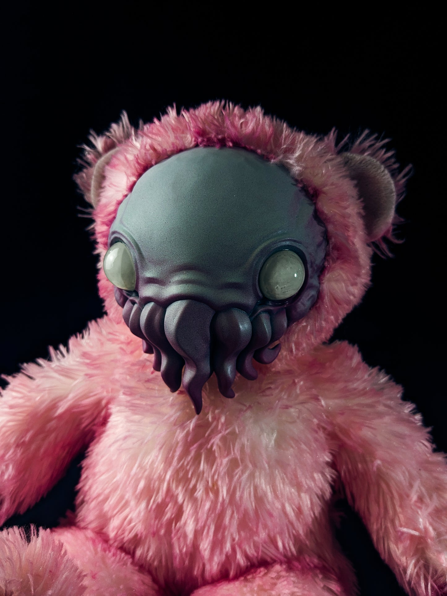 Pink Pantheon: ELDINUTH - CRYPTCRITZ Handcrafted Lovecraftian Cthulhu Art Doll Plush Toy for Eldritch Entities