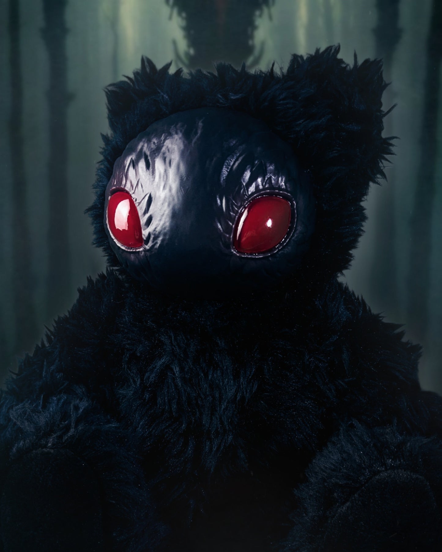 Arcane Flutter: HOLOTH - CRYPTCRITZ Handmade Moth Alien Art Doll Plush Toy for Mysterious Space Explorers