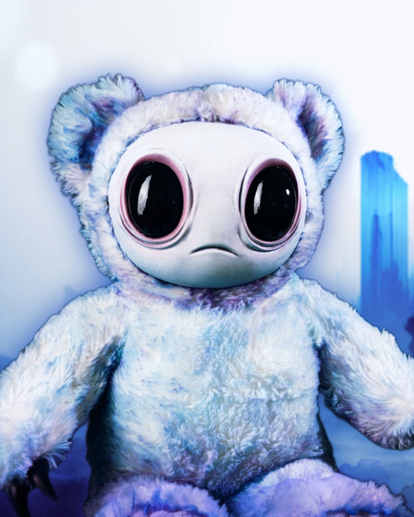 Snowball Slush: MEEPORO - CRYPTCRITS Handmade Mystical Woodland Spirit Art Doll Plush Toy for Enigmatic Wanderers