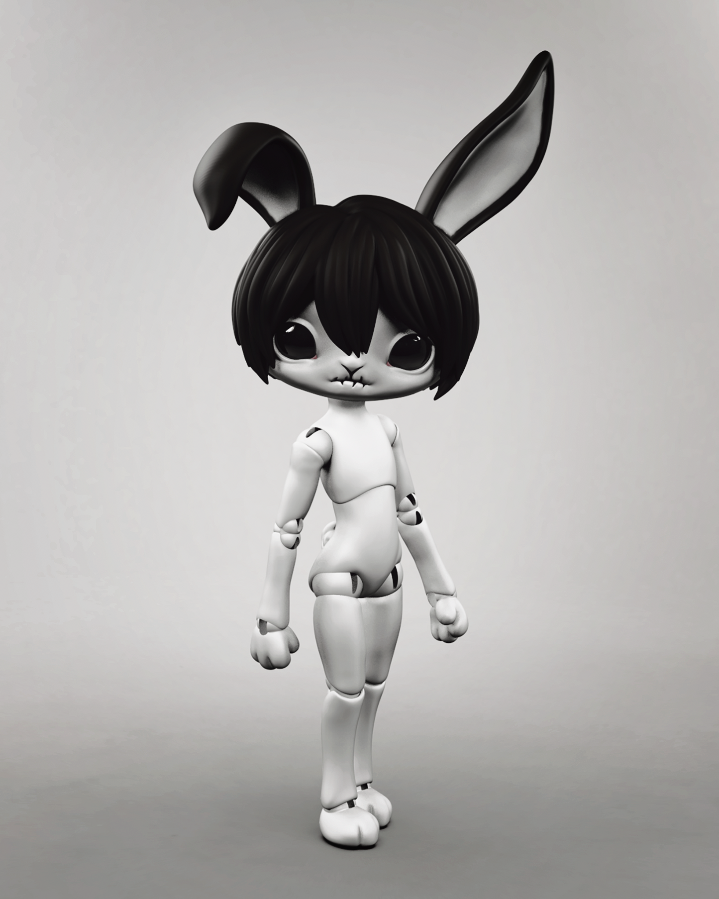 MORI BJD - Rabbit Ball Jointed Doll for FDM/Resin Printing
