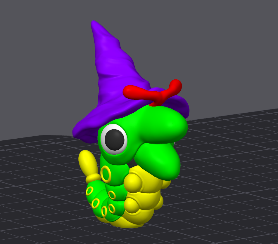 GLEPERPIE (3D STL FILE) - Smiling Friends/Pokemon Inspired Keychain for FDM/Resin Printing