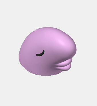 JASON (3D STL FILE) - Smiling Friends Inspired Keychain of Mr Boss's Son for FDM/Resin Printing