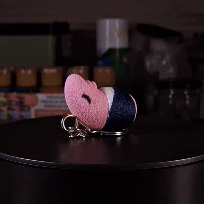 JASON (3D STL FILE) - Smiling Friends Inspired Keychain of Mr Boss's Son for FDM/Resin Printing