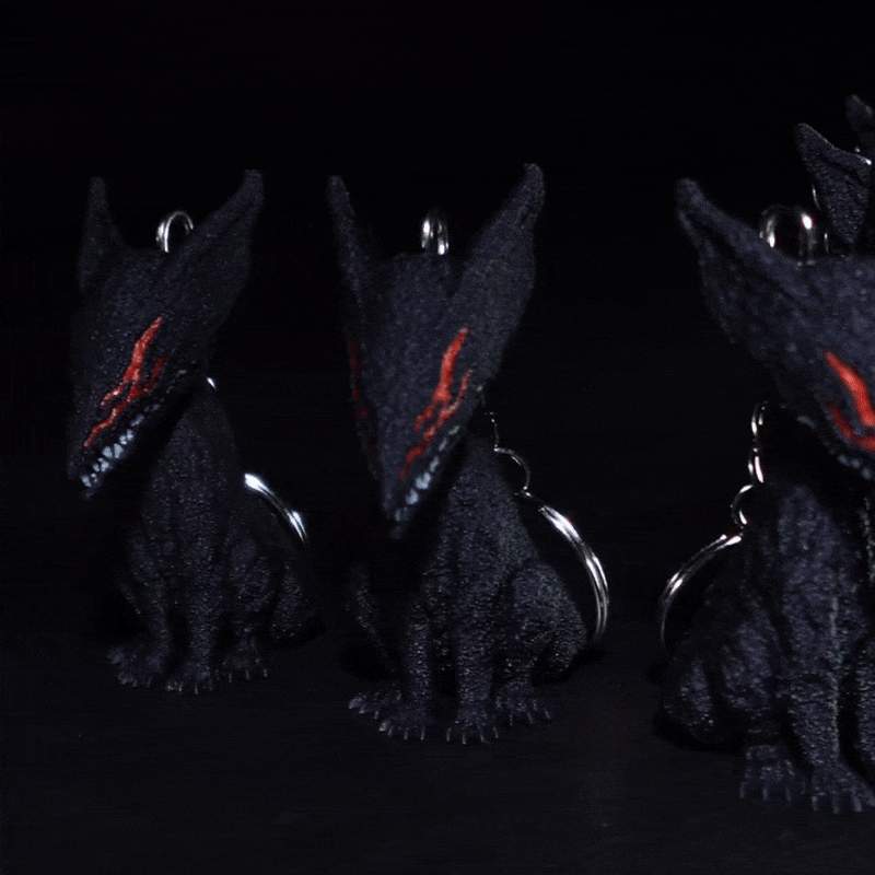 BEAST OF DARKNESS (3D STL FILE) - Berserk Inspired Keychain for FDM/Resin Printing