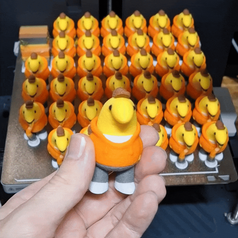 CHARLIE DOMPLER (3D STL FILE) - Smiling Friends Inspired Keychain for FDM/Resin Printing