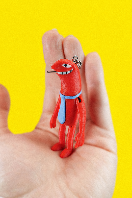 ALLAN - Smiling Friends Inspired Charm DANGLERZ