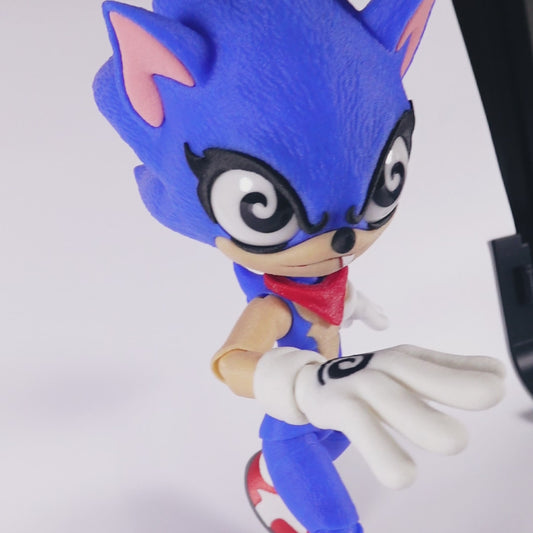 VOLTEX - MOBIANZ BJD Sonic the Hedgehog Inspired Ball Jointed Doll for FDM/Resin Printing