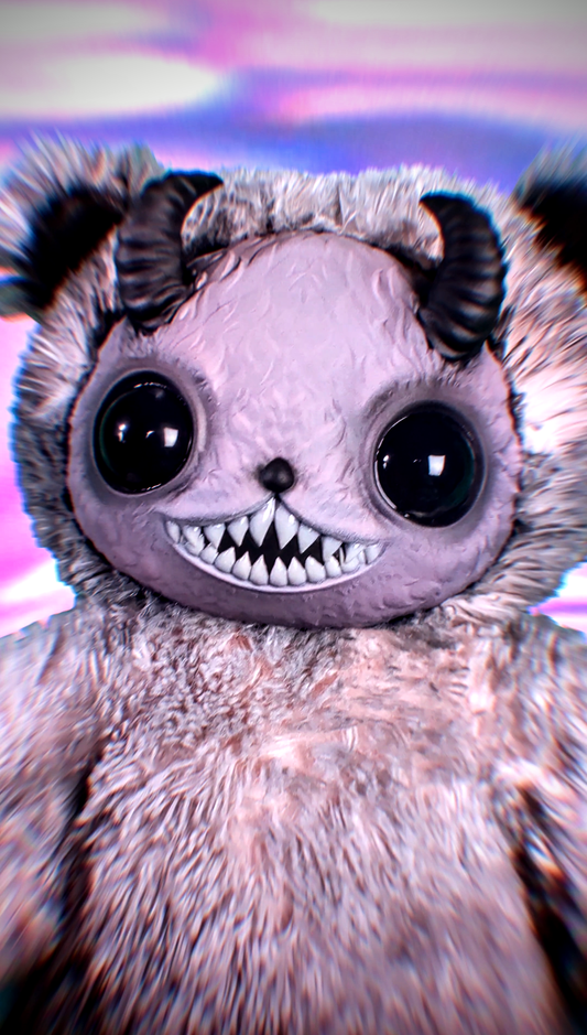 Yukigen (Lilac Leech Ver.) - CRYPTCRITS Monster Art Doll Plush Toy