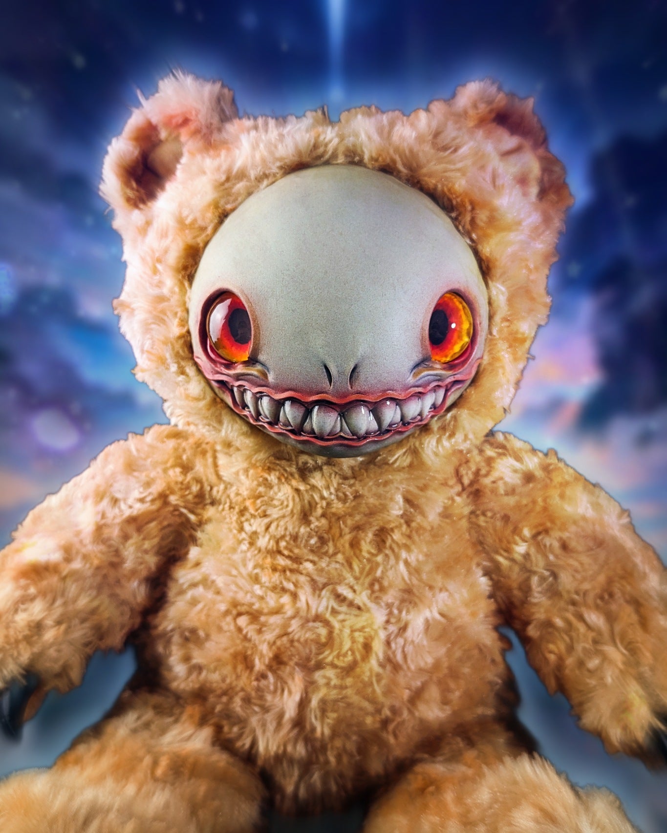 Cinnaclaw: FRIEND - CRYPTCRITZ Handcrafted Alien Art Doll Plush Toy for Cosmic Dreamers