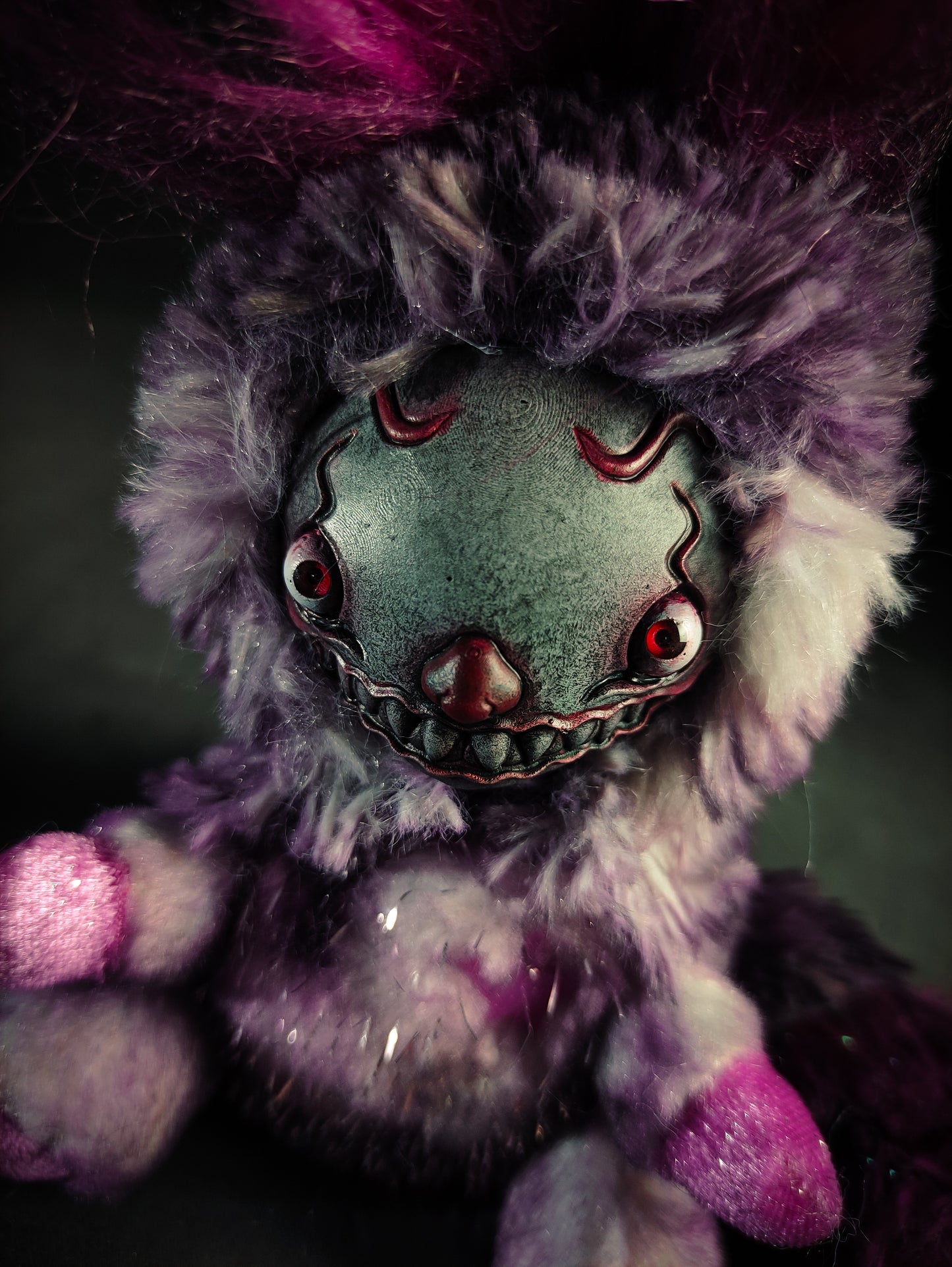 FRIEND Pantomime Peach Redux - Cryptid Art Doll Plush Toy