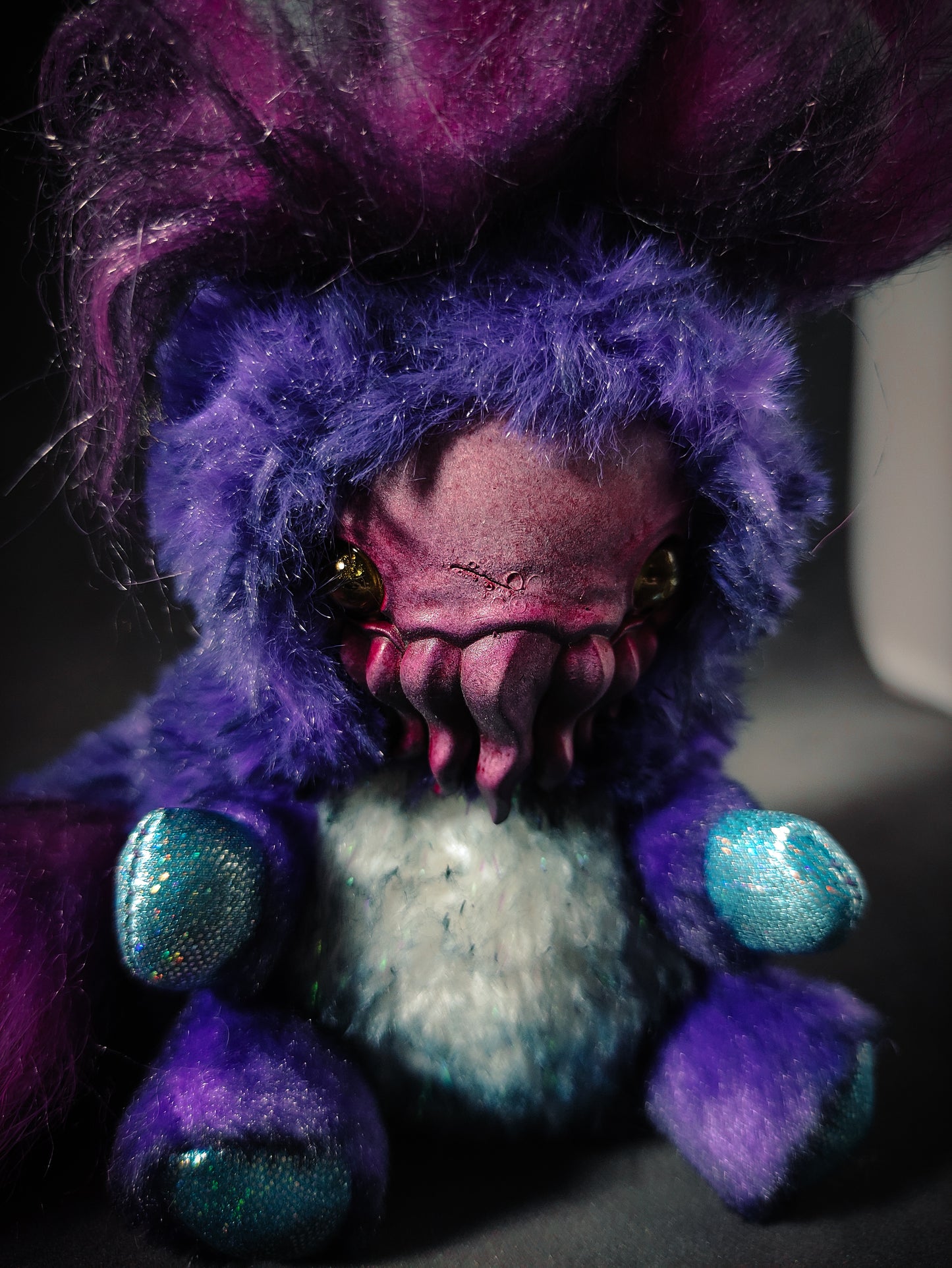 FRIENDTHULU Purple Pestilence Flavour - Cryptid Art Doll Plush Toy