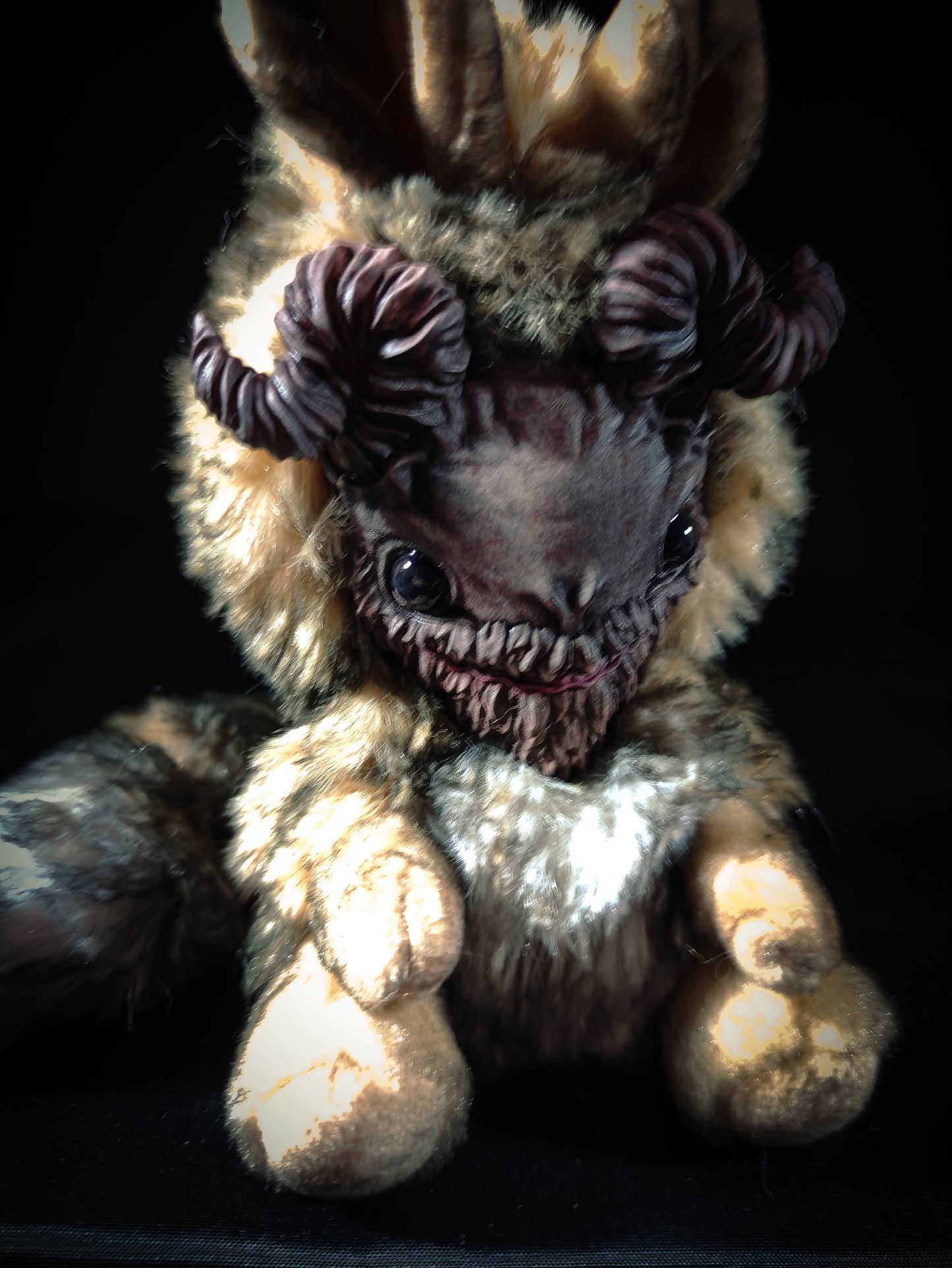 FRIENDUS Evil Eggnog Flavour - Krampus Art Doll Plush Toy
